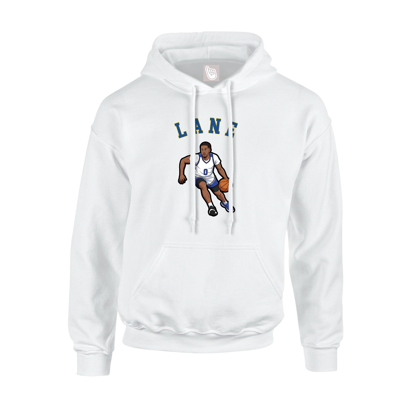 Hoodie — Shirsey Arch in White