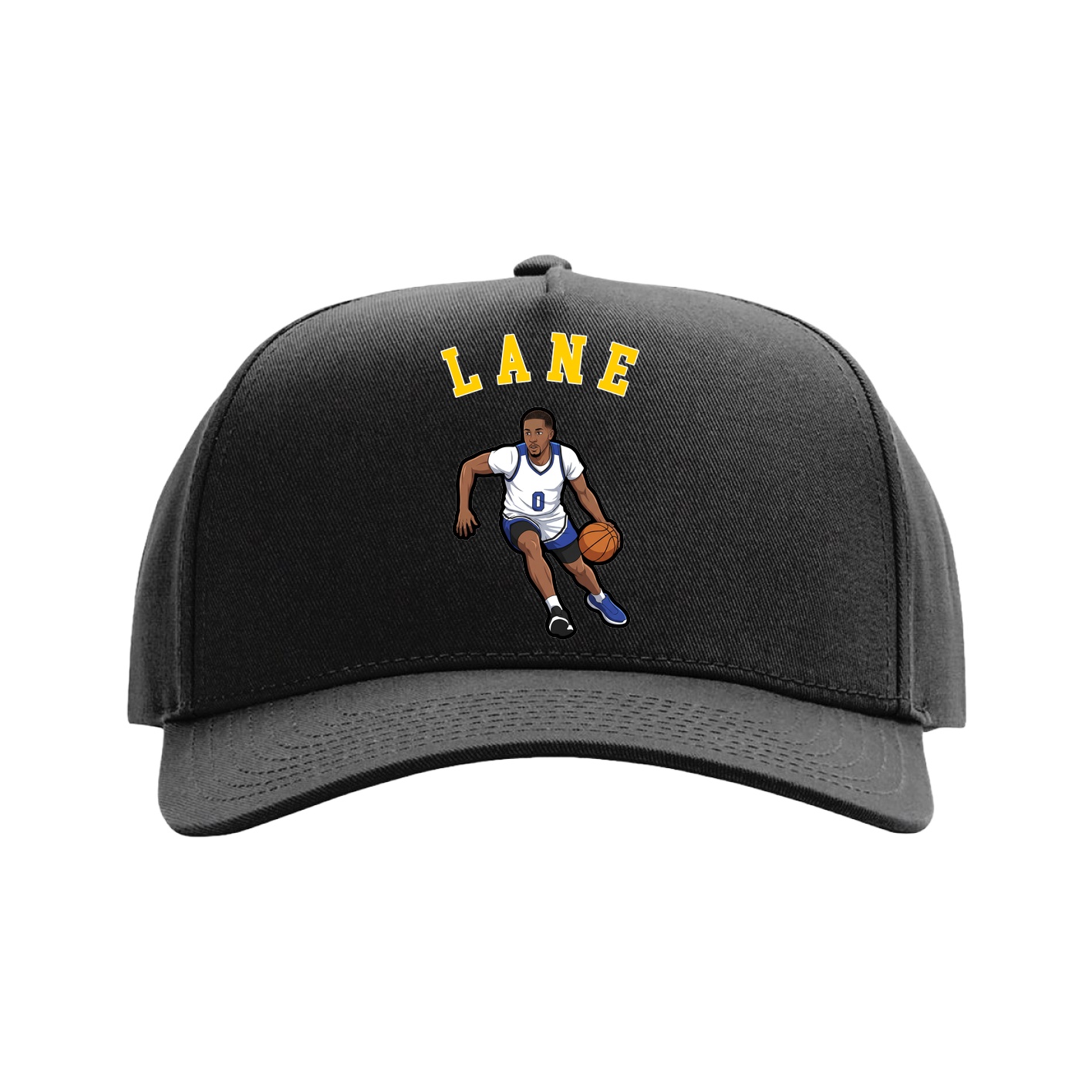 Full Fabric Five-Panel Champ Cap