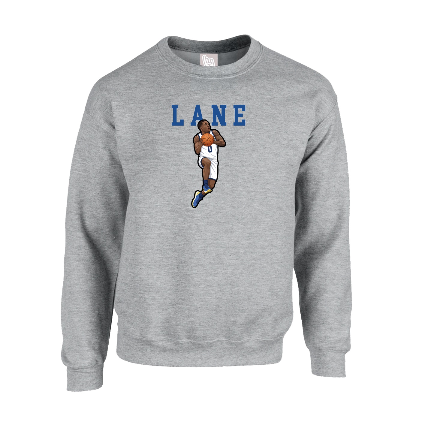 Fleece Crew — Shirsey in Grey