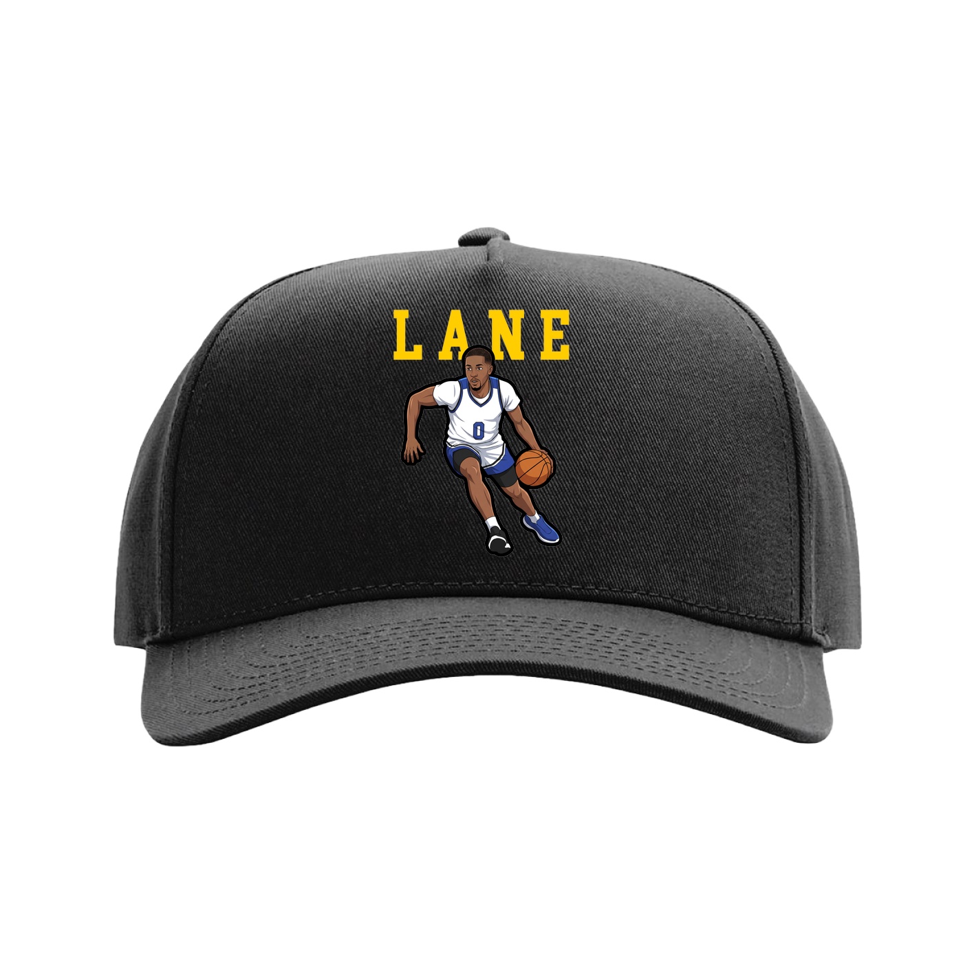 Full Fabric Five-Panel Champ Cap