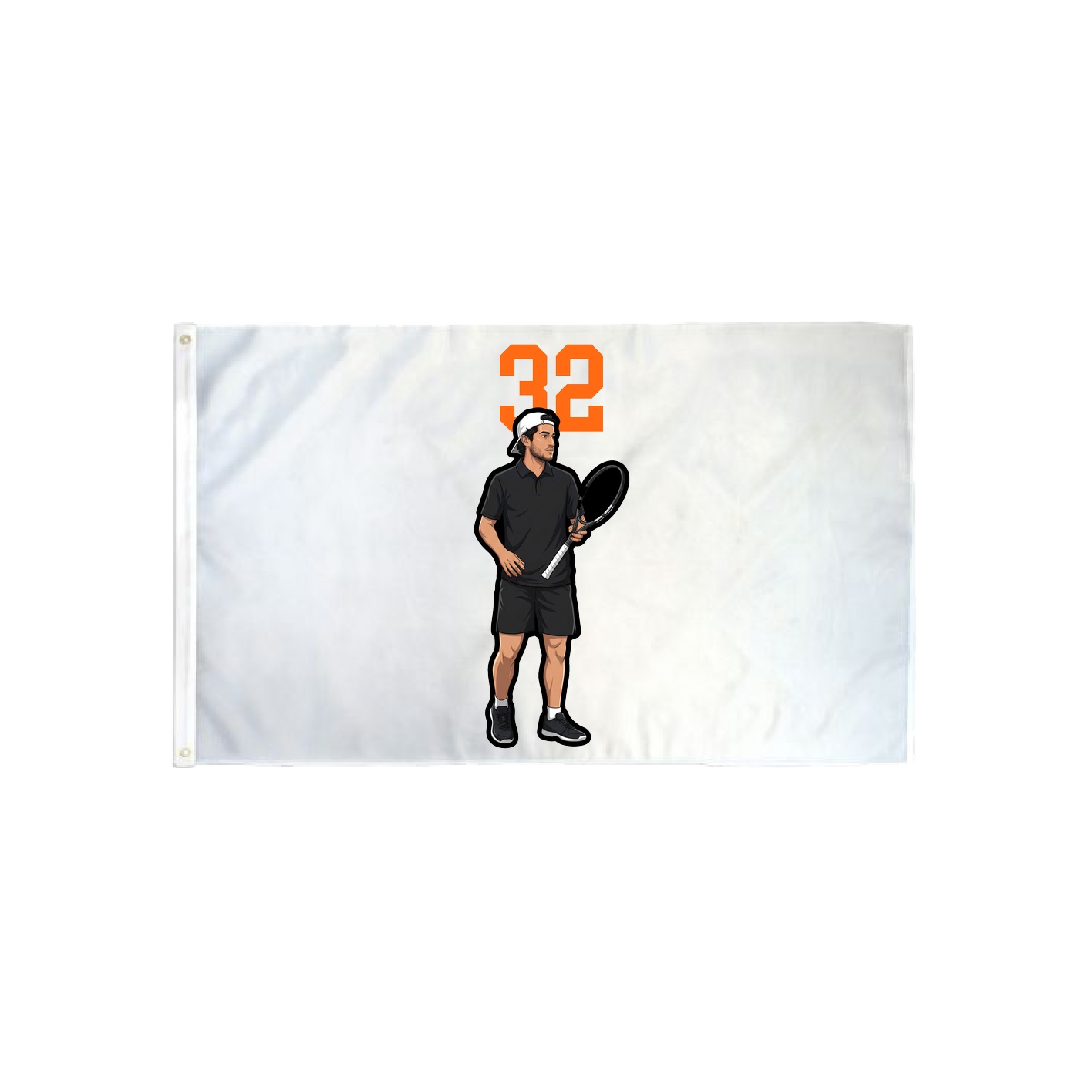 3x5 Flag — Number Top in Classic