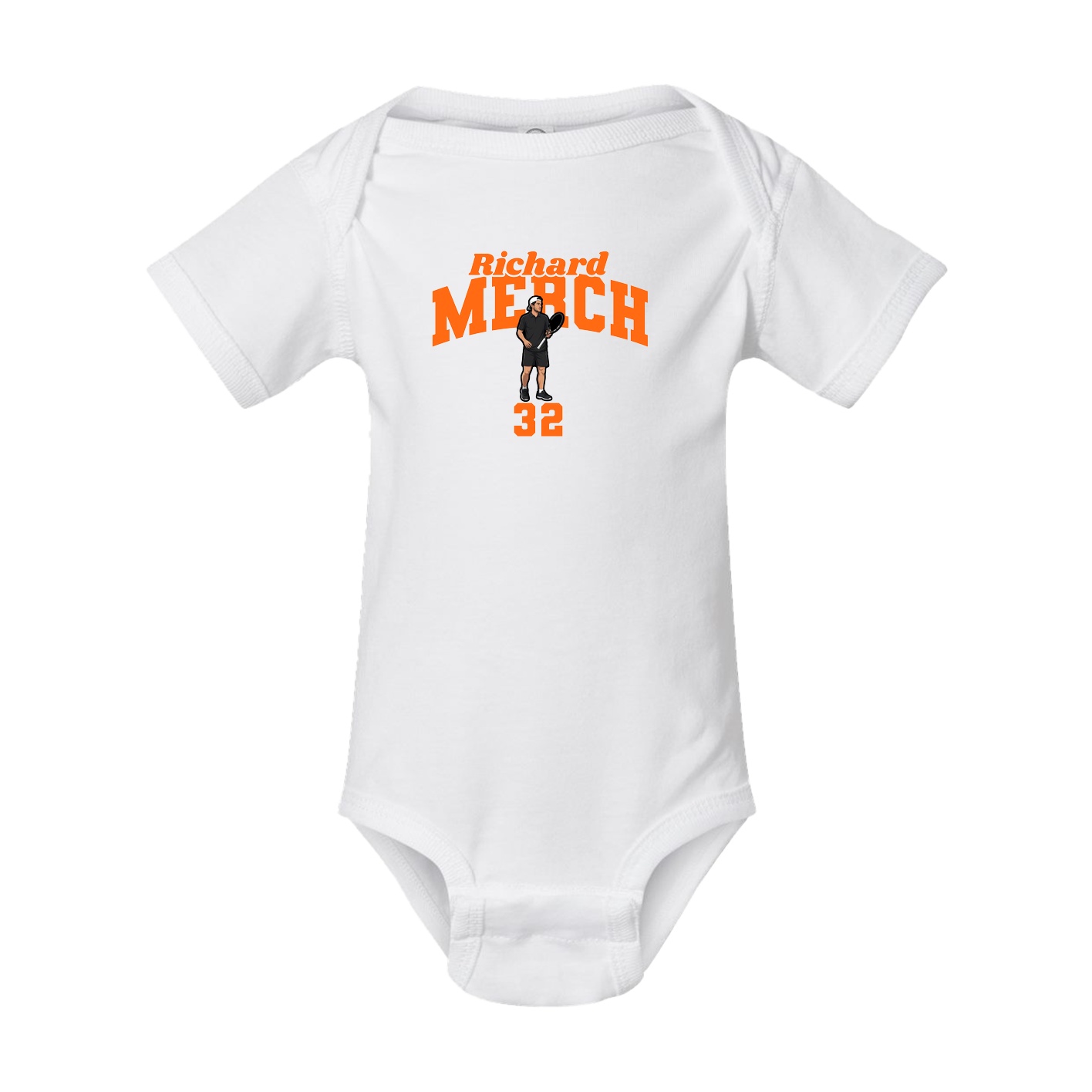Baby Onesie — Signature Arch in White