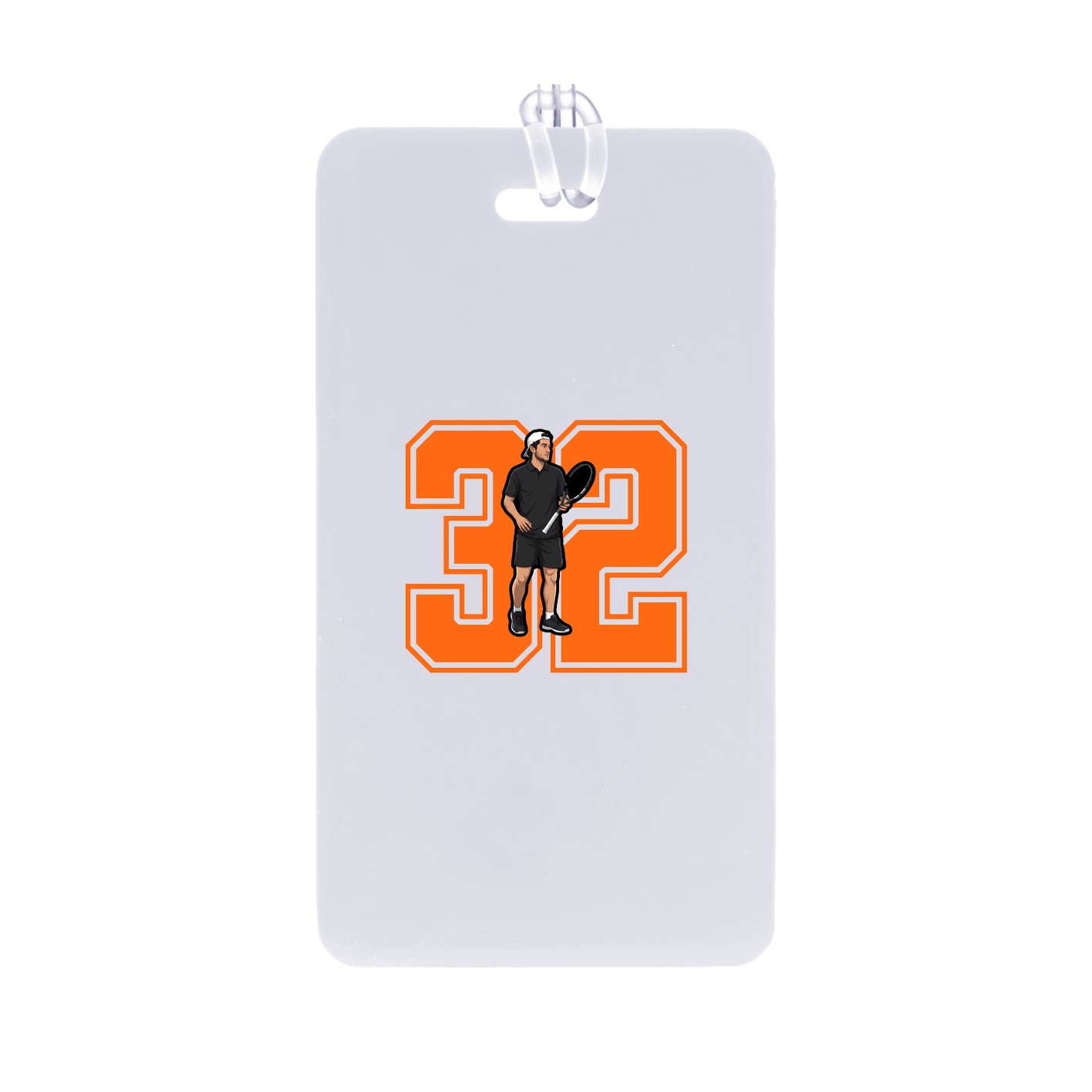 Bag Tag — Number in Classic