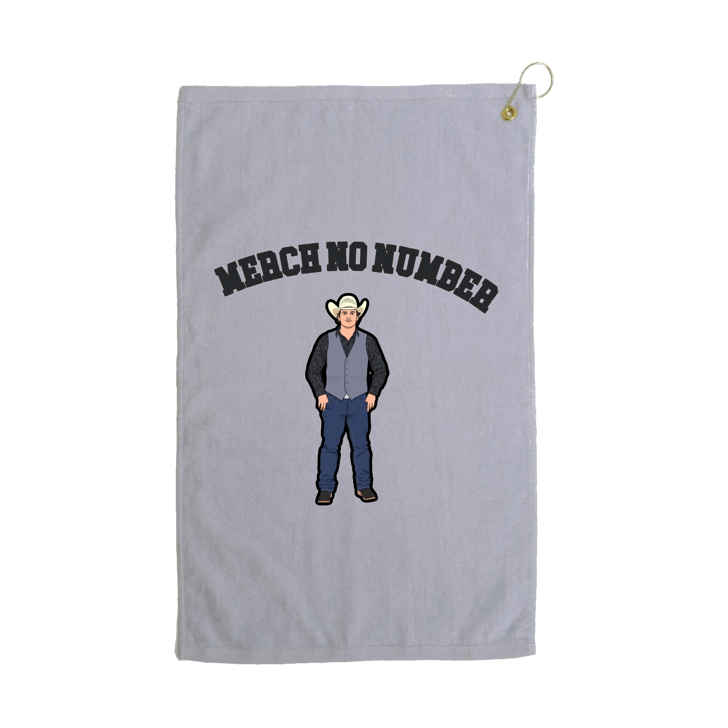 Golf Towel — Shirsey Arch in Grey