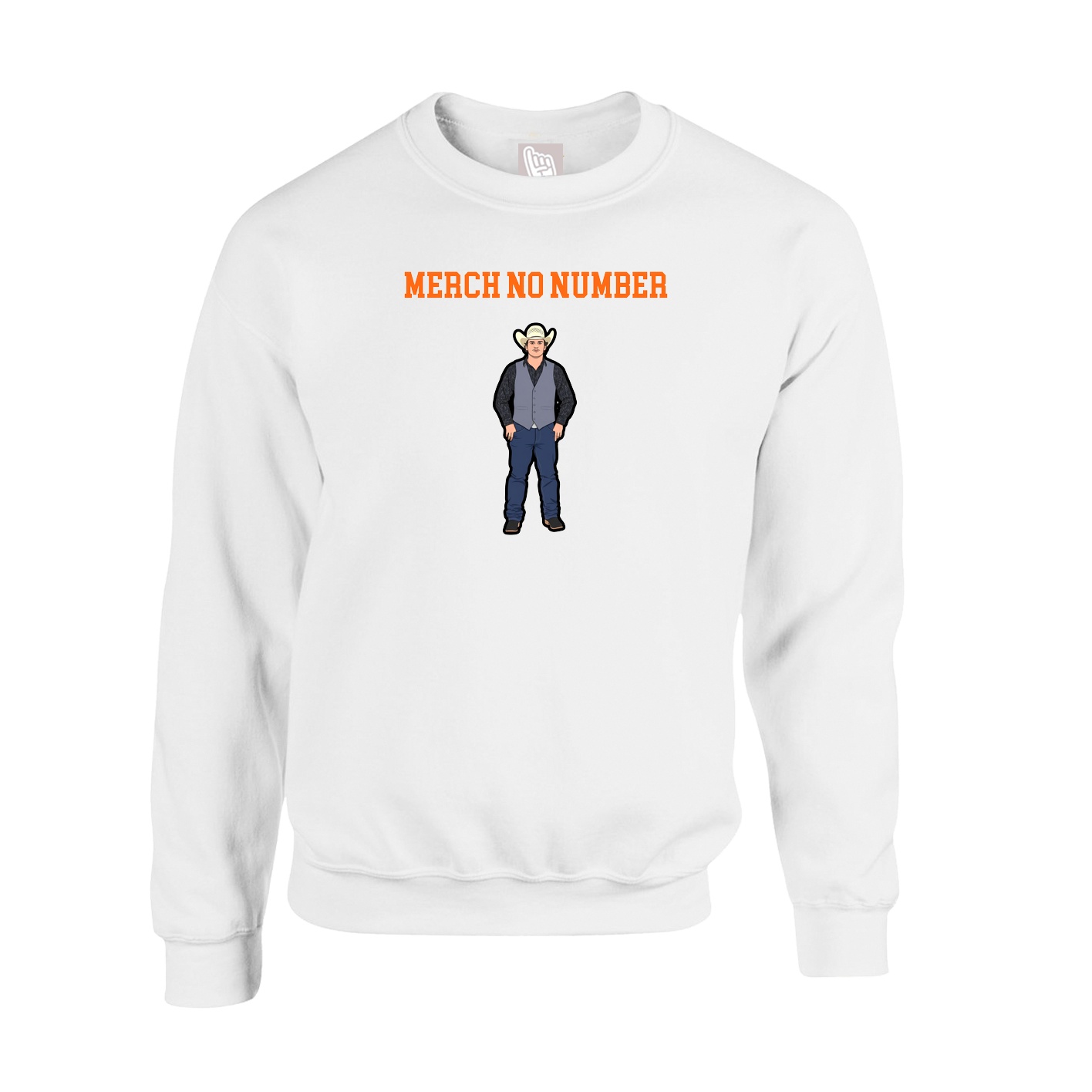 Fleece Crew — Shirsey in White