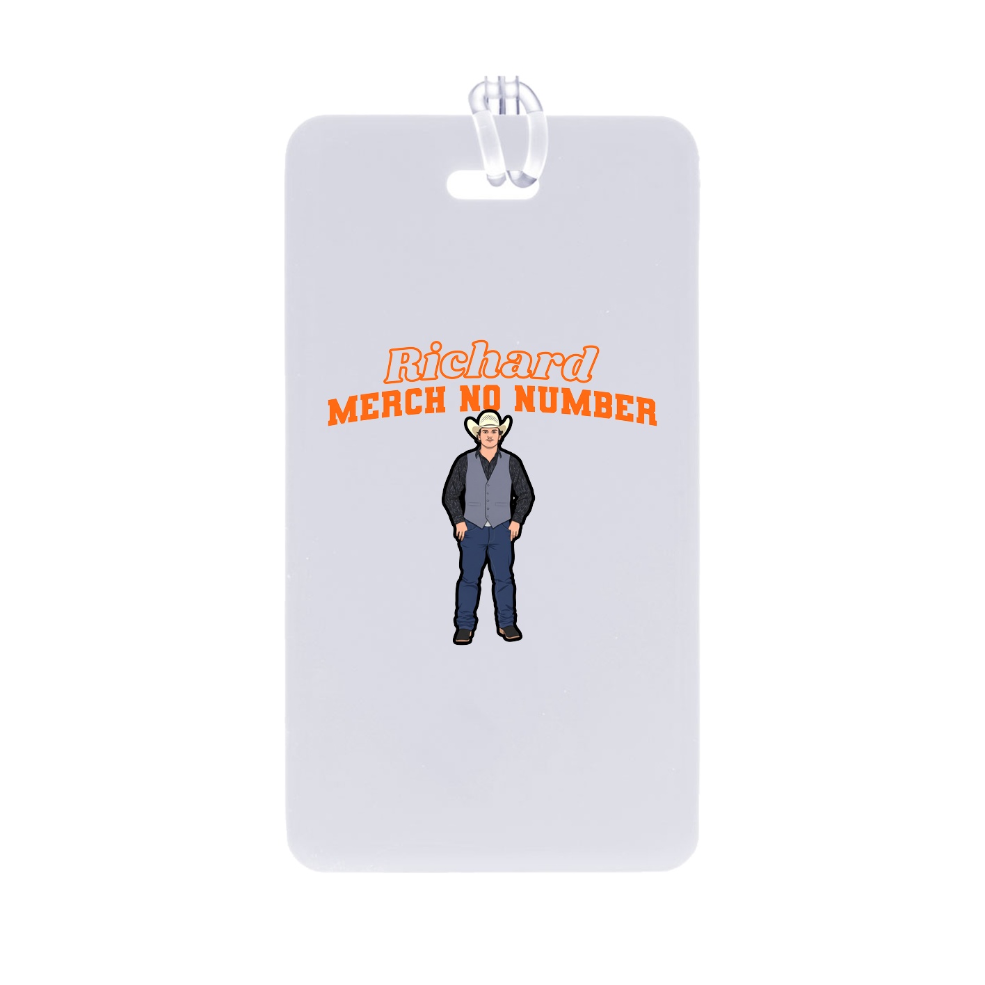 Bag Tag — Name Arch in Classic