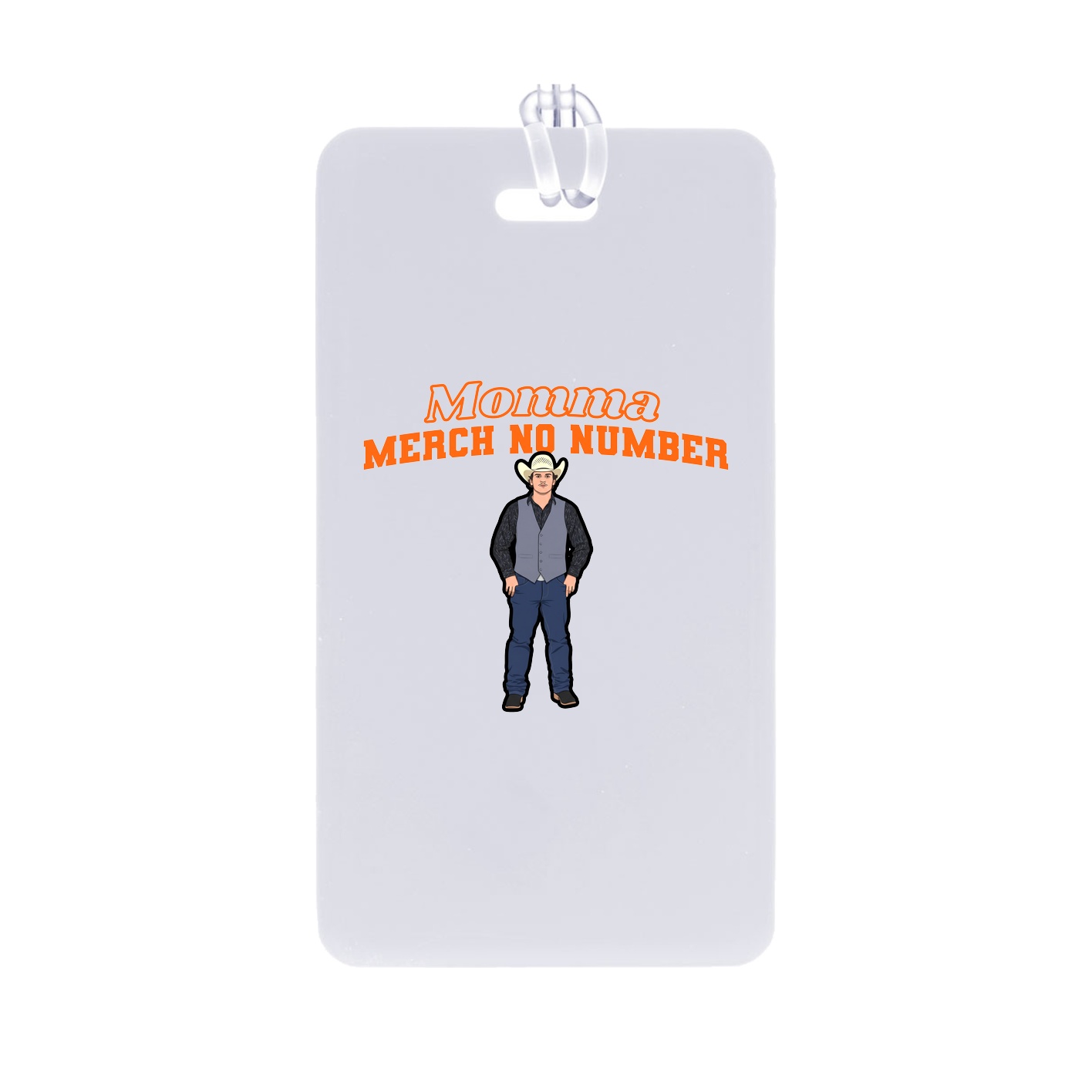 Bag Tag — Name Arch in Classic
