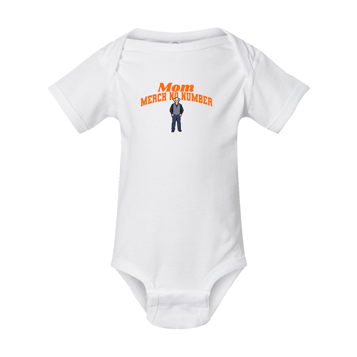 Baby Onesie — Signature Arch in White