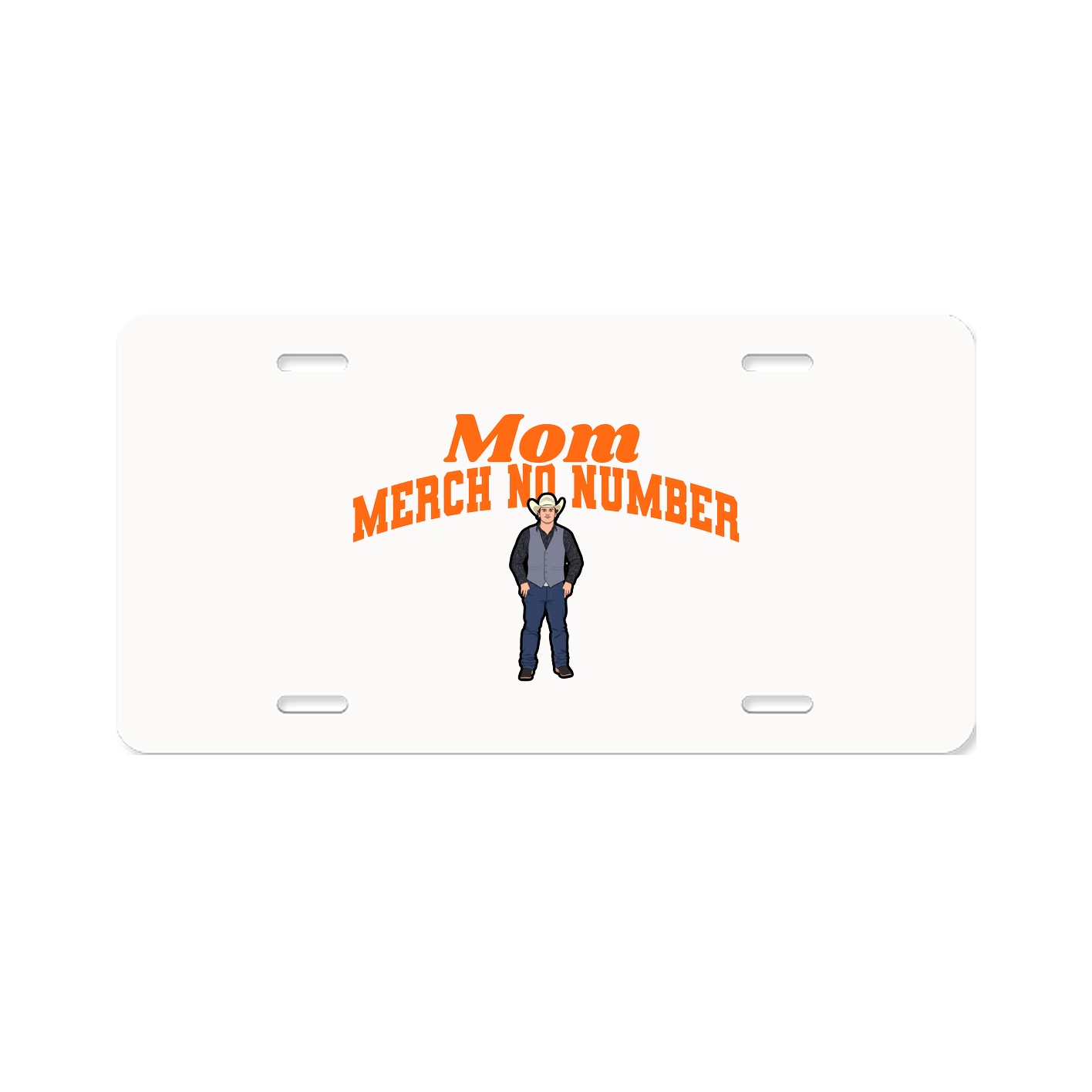 License Plate — Signature Arch in Classic