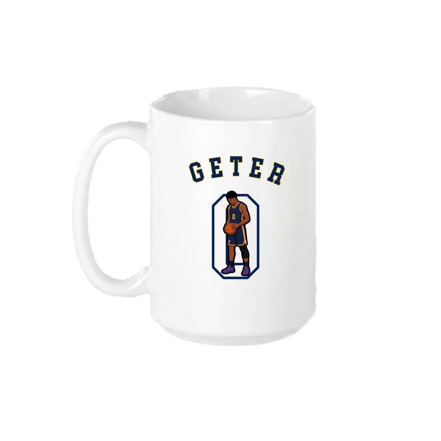 15oz Coffee Mug — Shirsey Arch in White