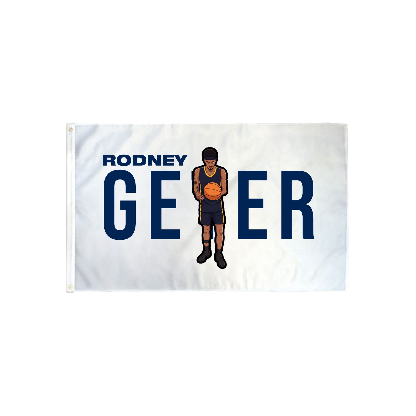 3x5 Flag — Player Name in Classic