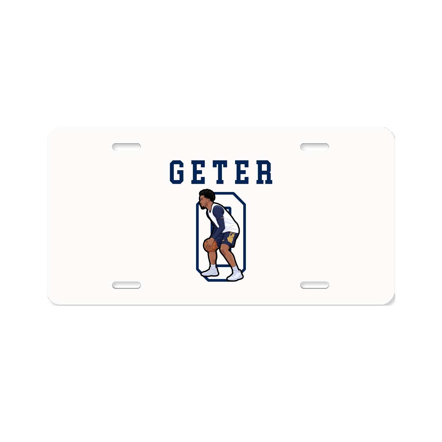 License Plate — Shirsey in Classic