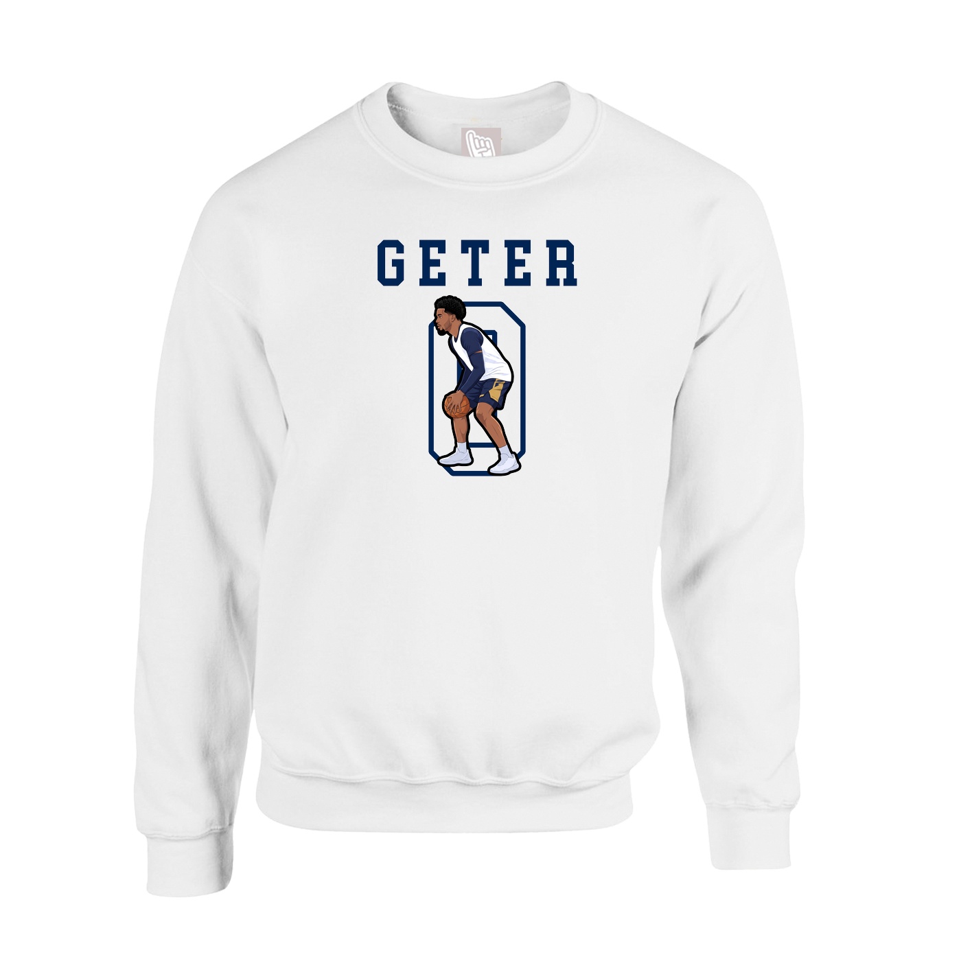 Fleece Crew — Shirsey in White