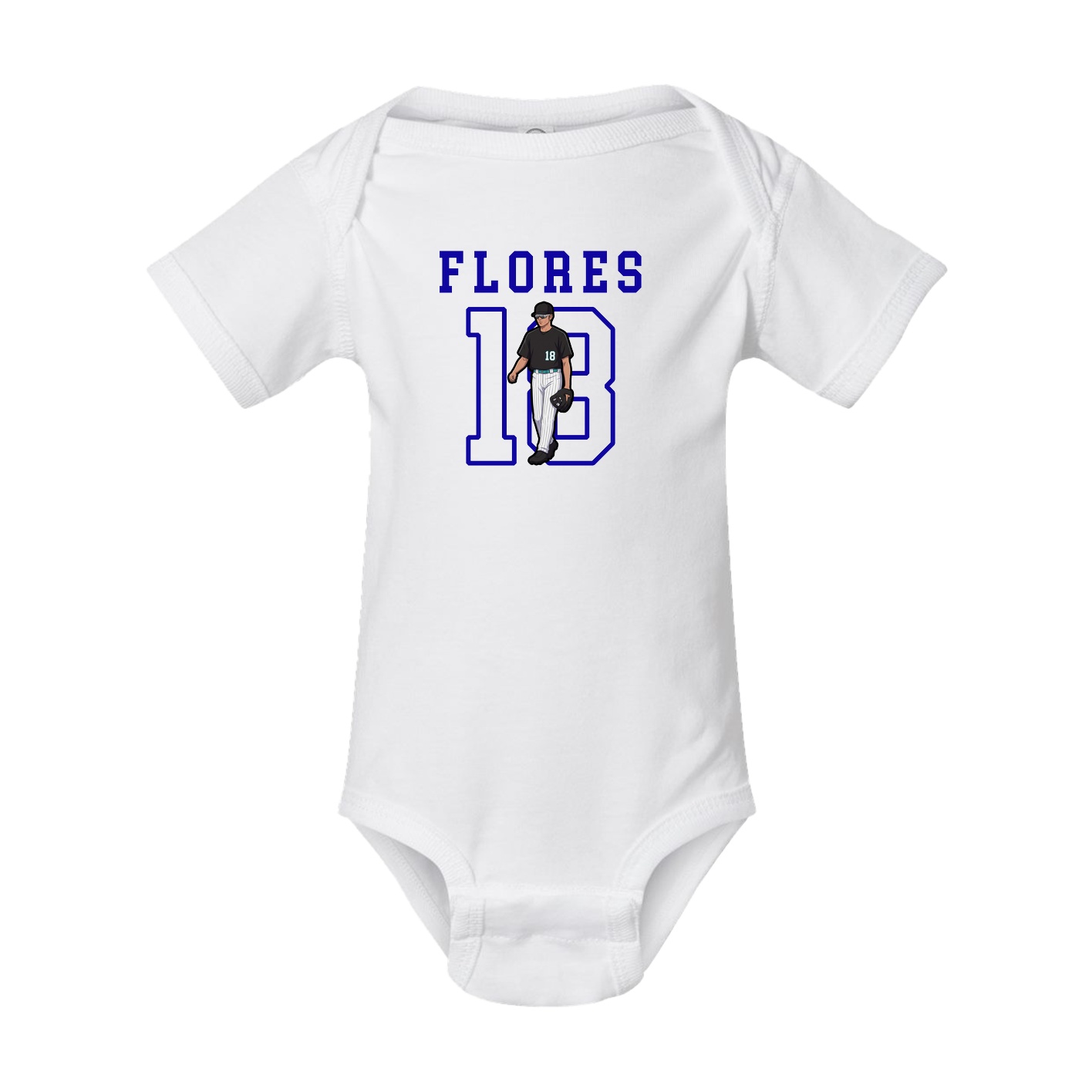 Baby Onesie — Shirsey in White