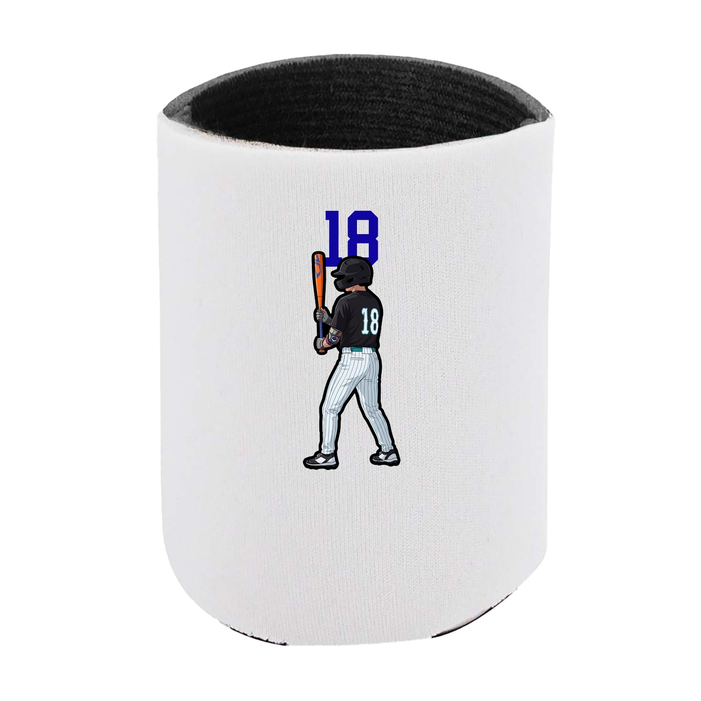 Can Holder — Number Top in White