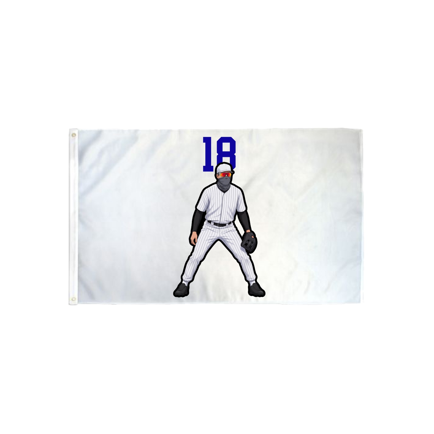 3x5 Flag — Number Top in Classic