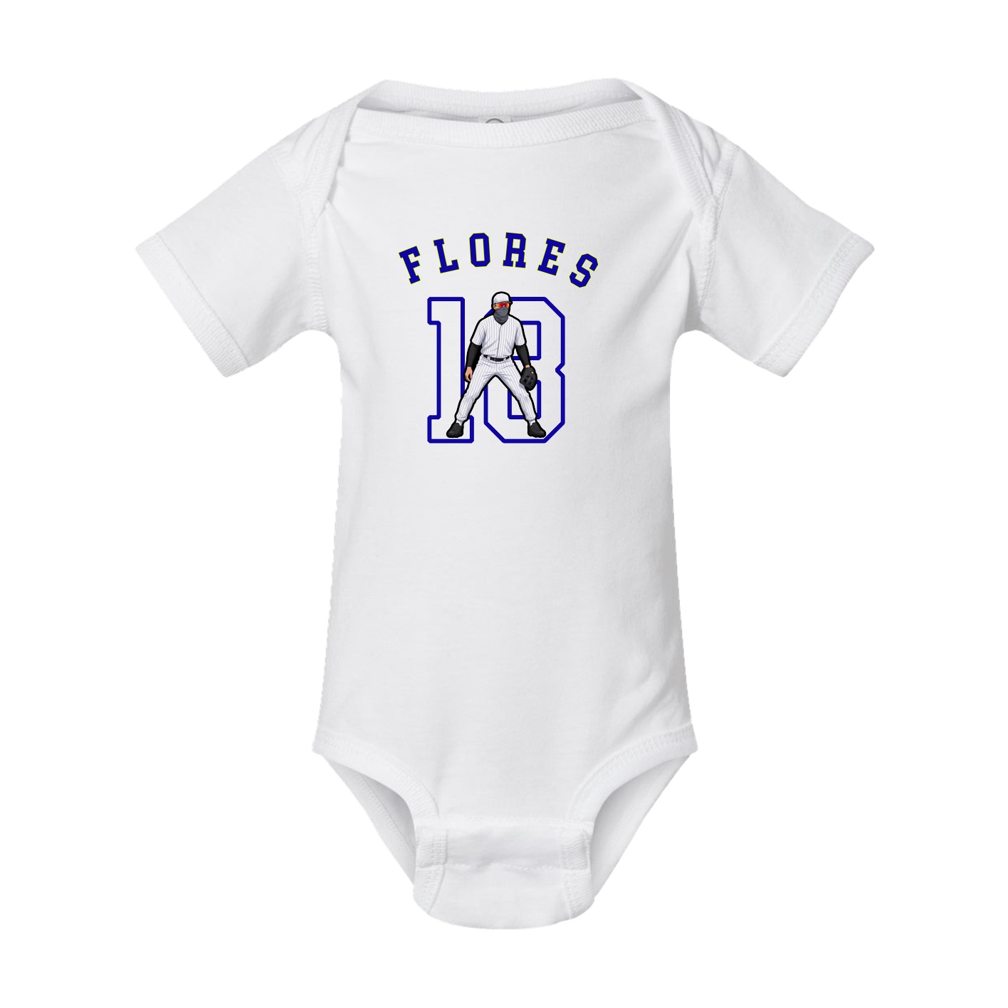 Baby Onesie — Shirsey Arch in White