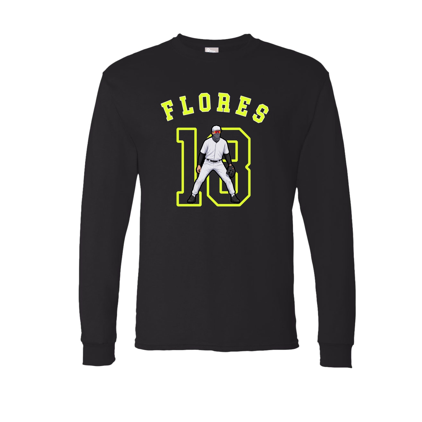 Long Sleeve Tee — Shirsey Arch in Black