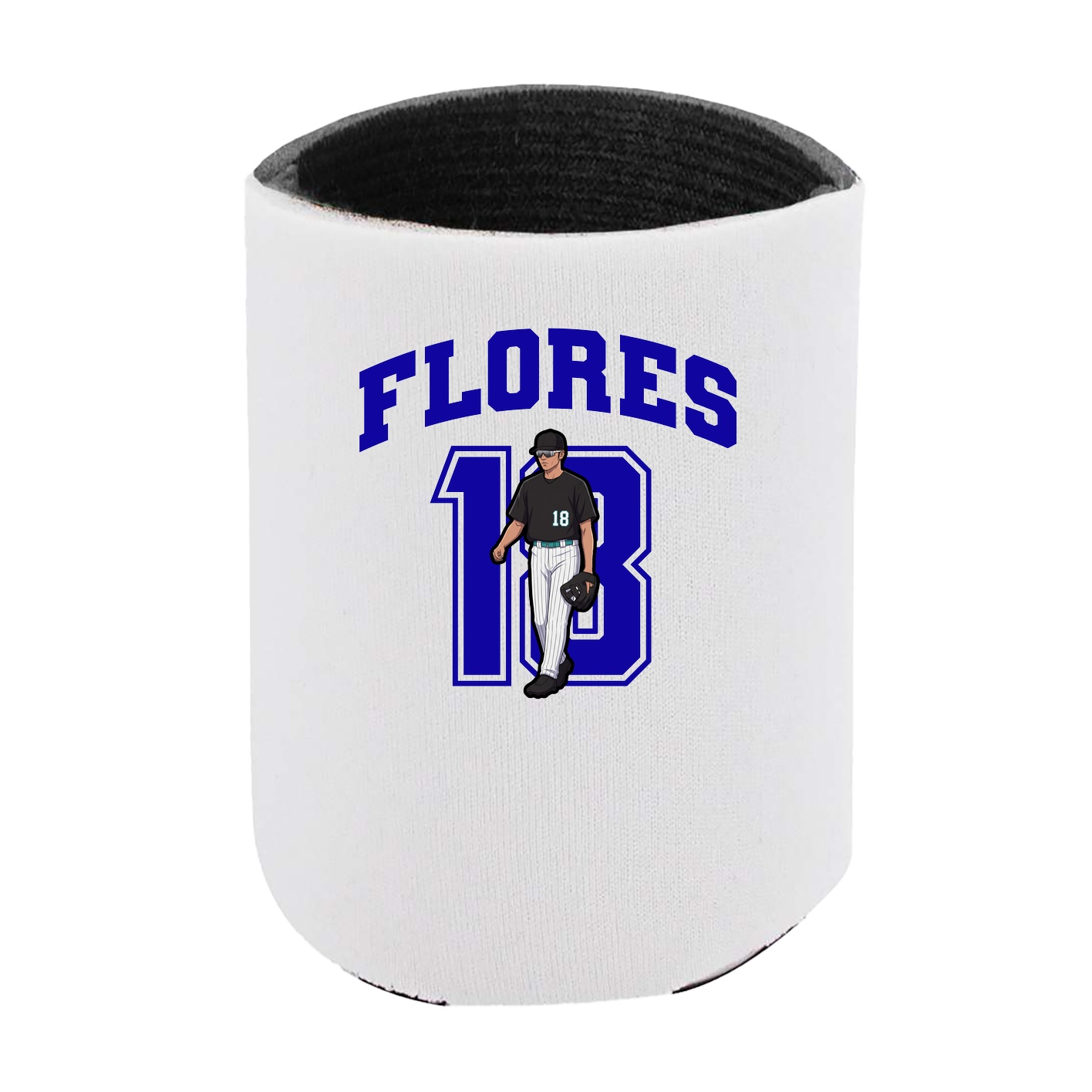 Can Holder — Number in White