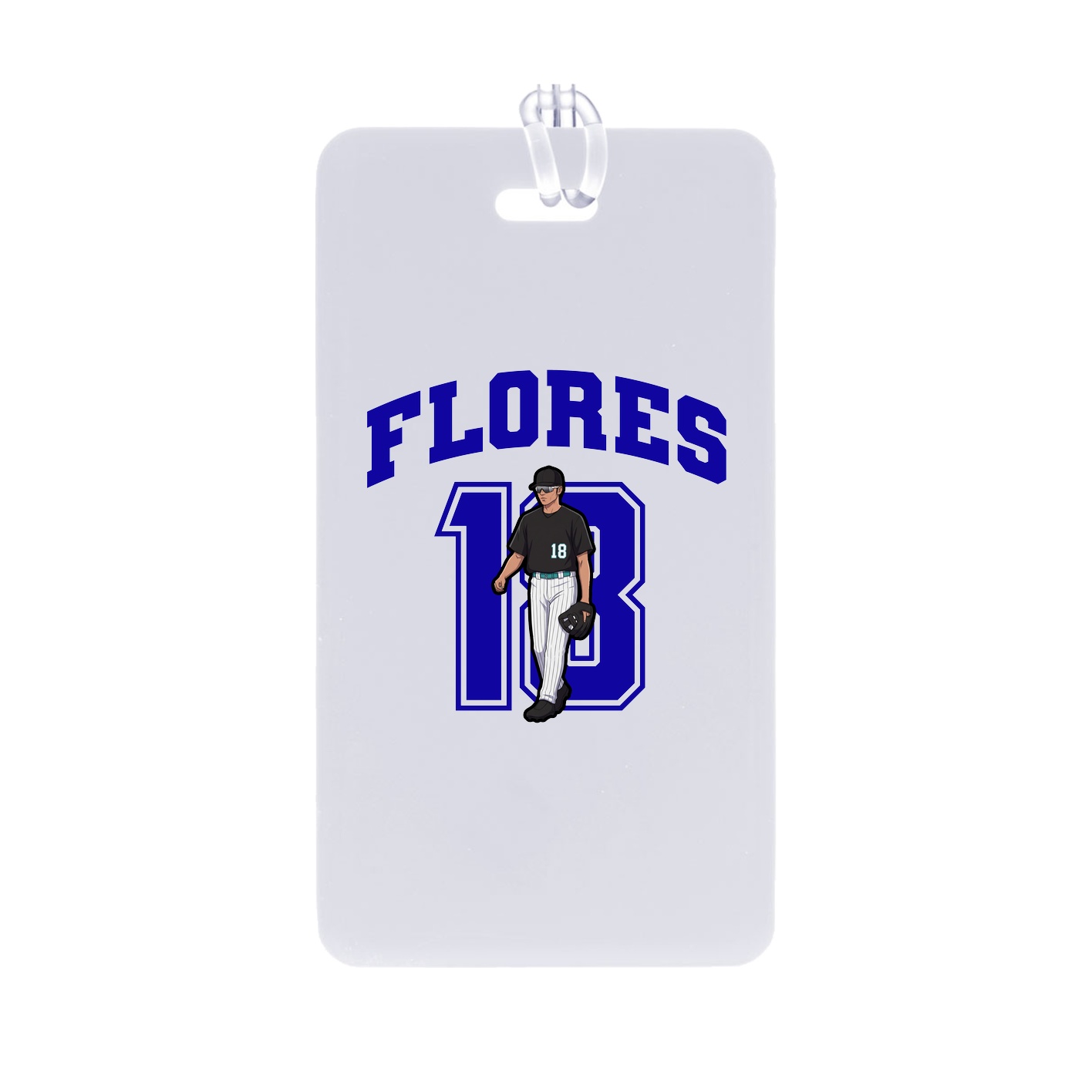 Bag Tag — Number in Classic