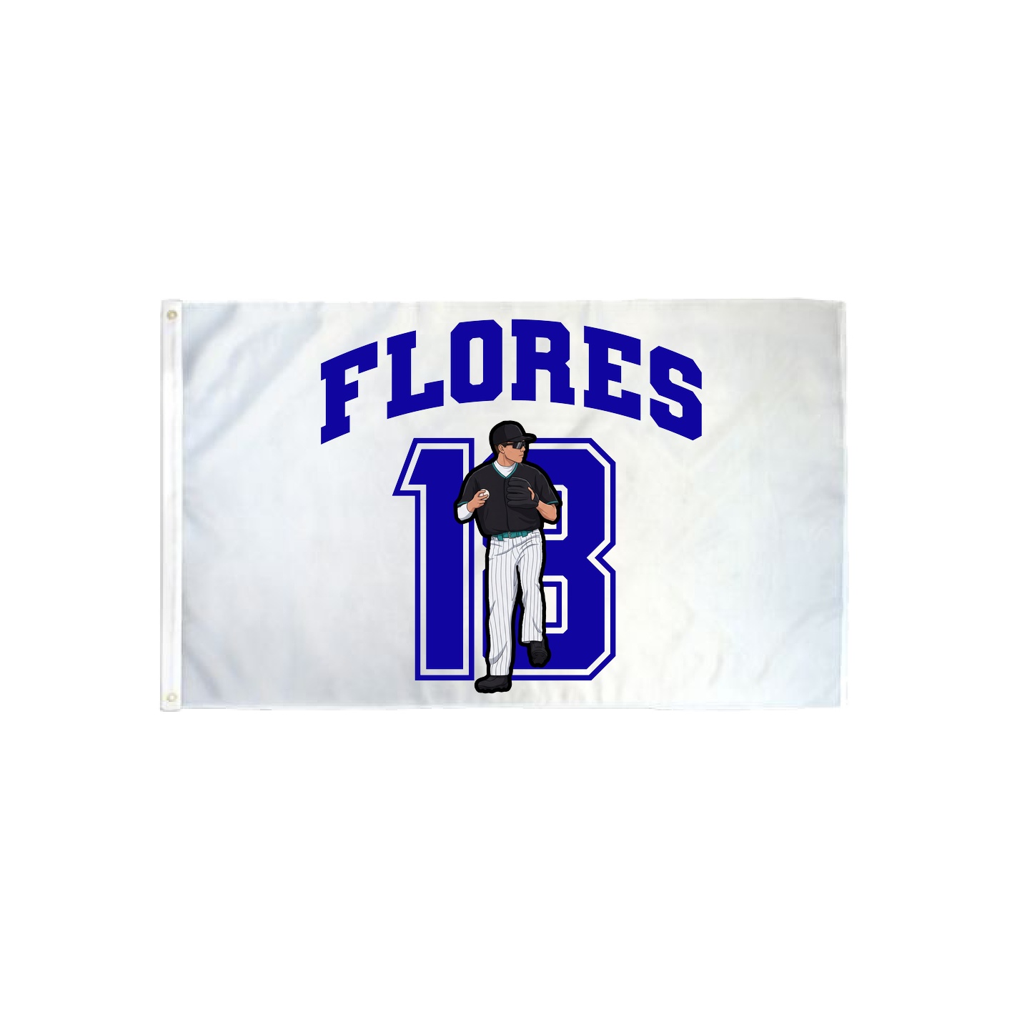 3x5 Flag — Number in Classic