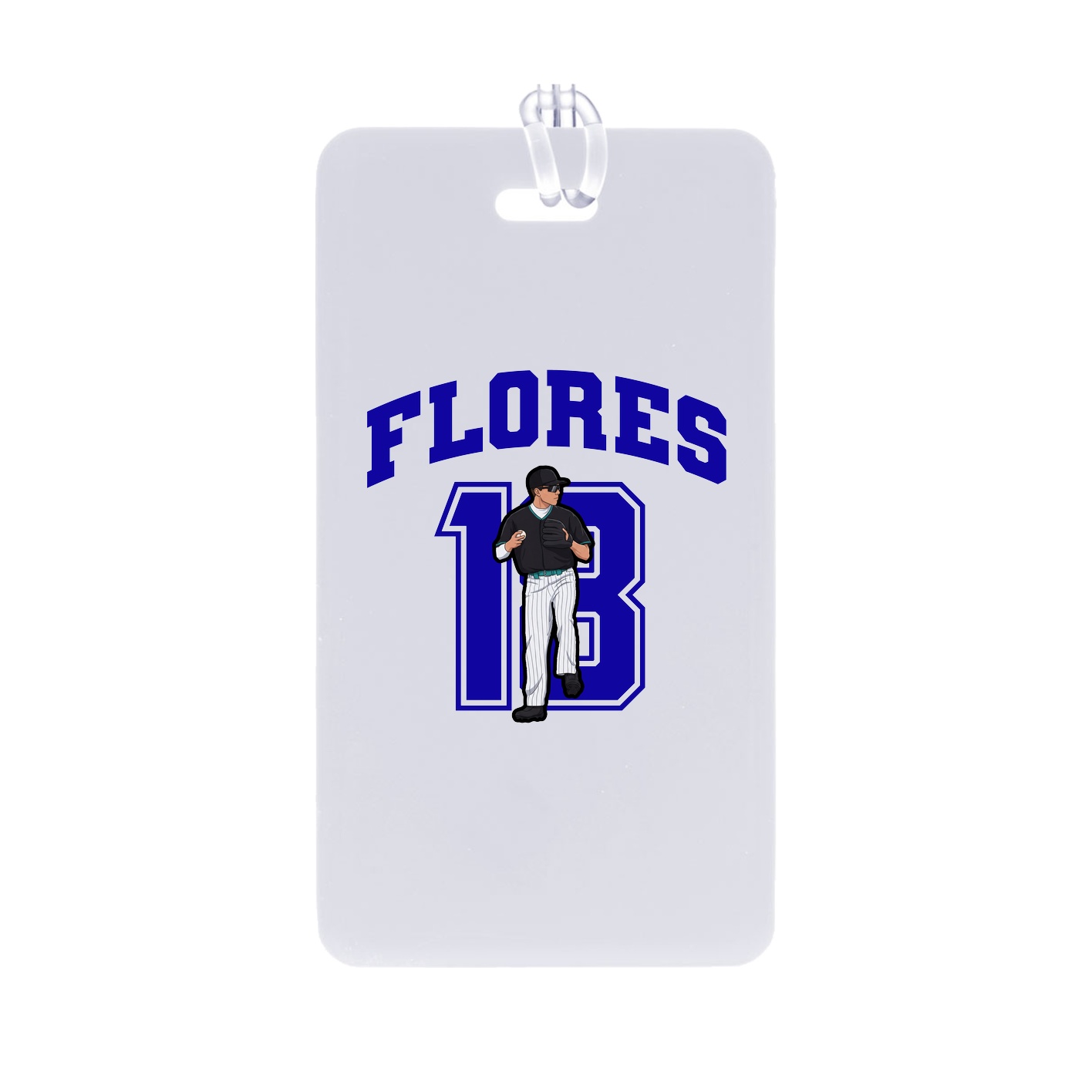 Bag Tag — Number in Classic
