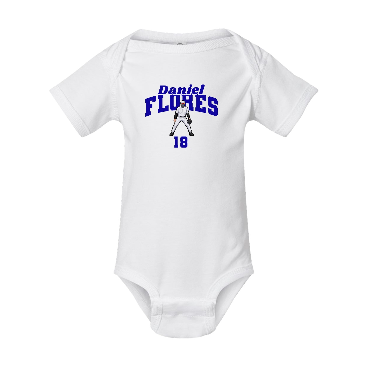 Baby Onesie — Signature Arch in White