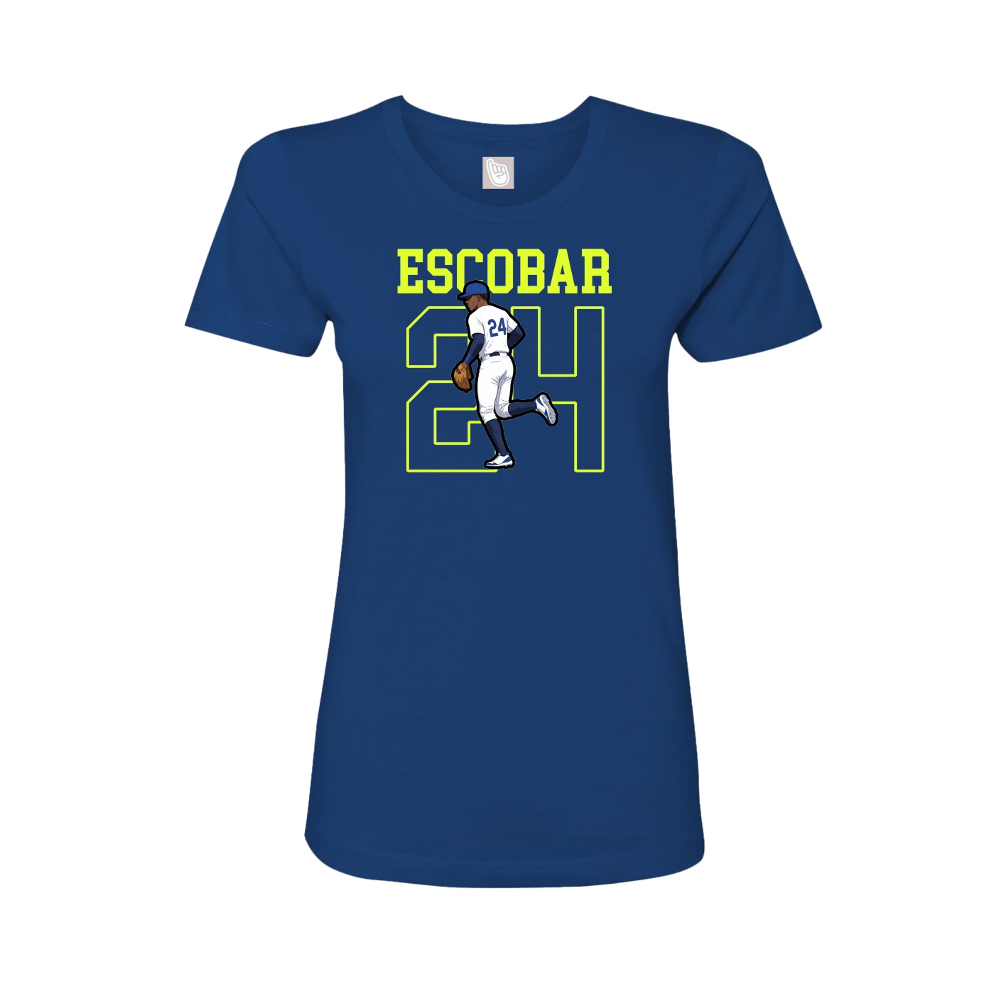 Fitted Women's Tee — Shirsey in Royal