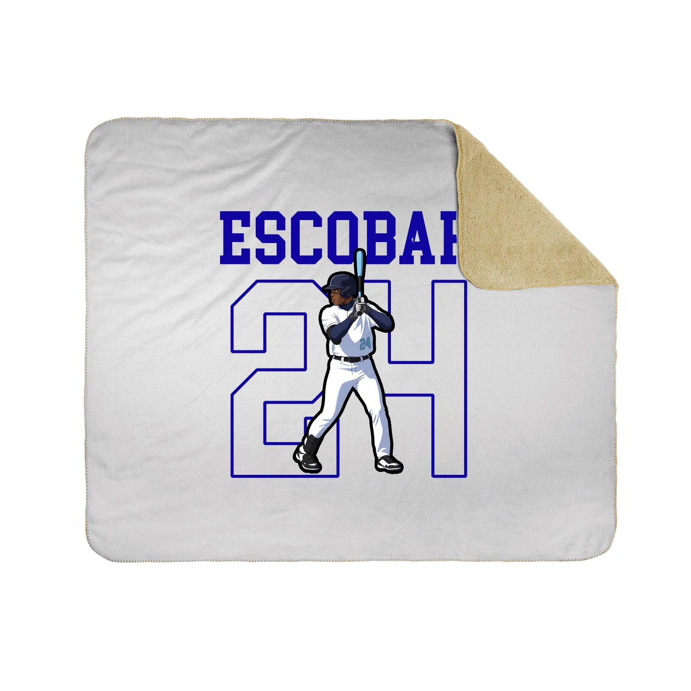 50x60 Sherpa Lined Throw Blanket