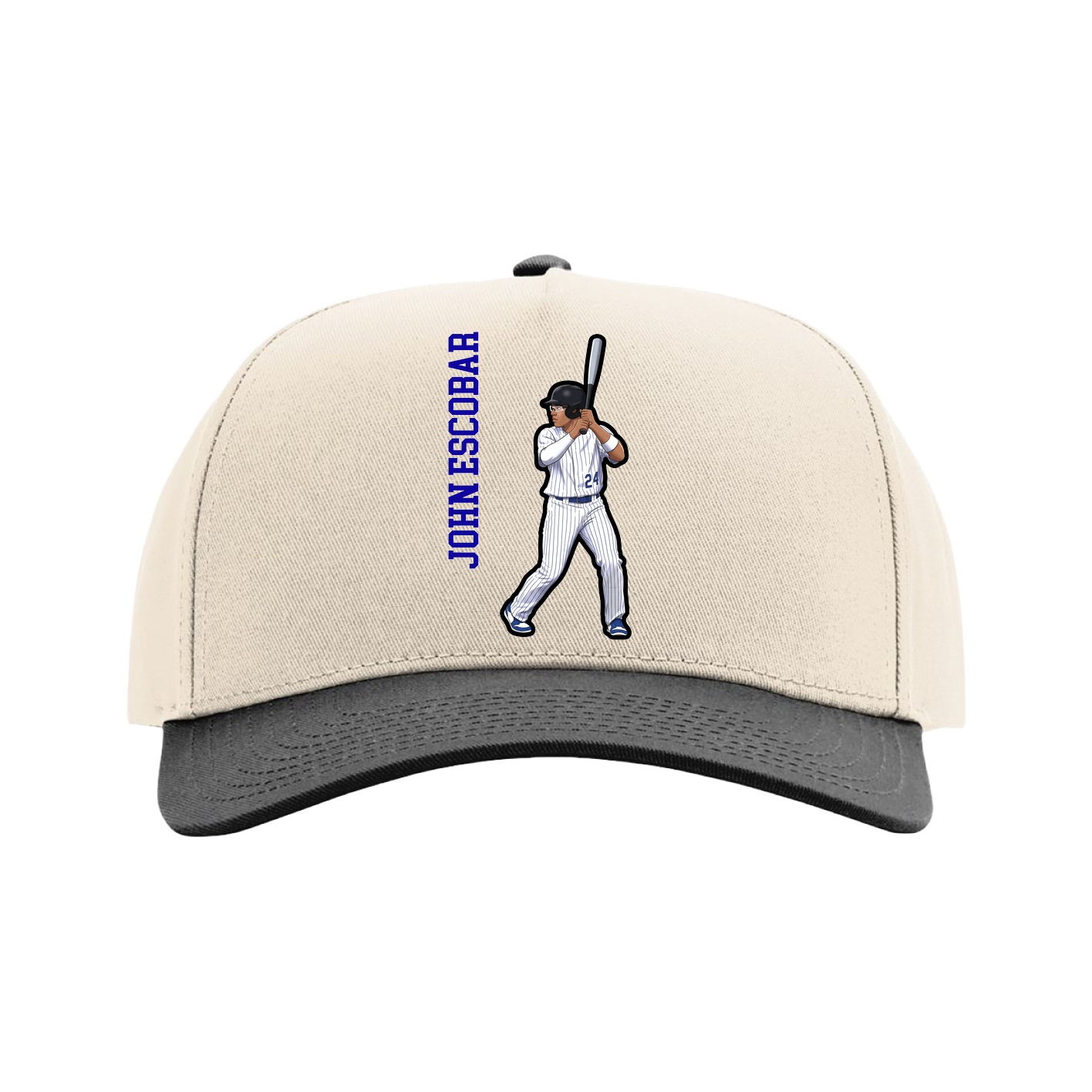 Full Fabric Five-Panel Champ Cap