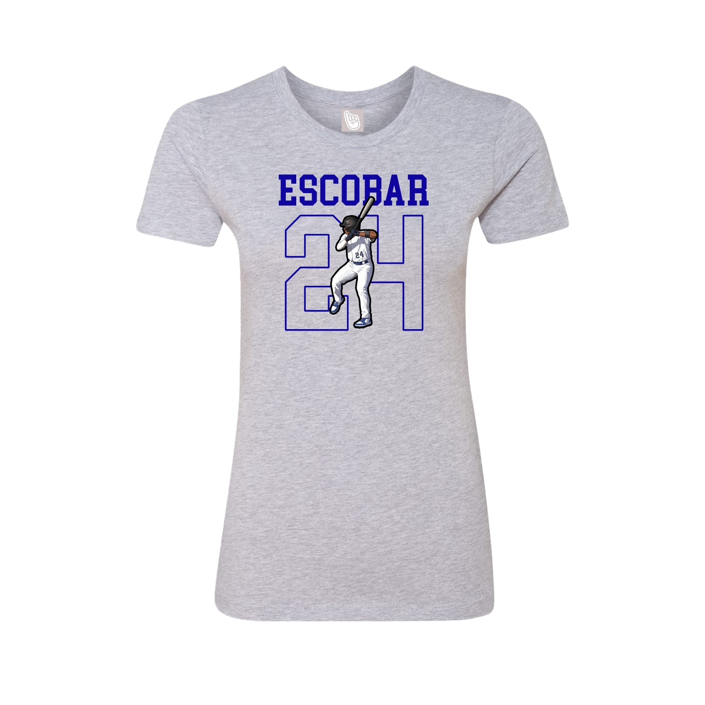 Fitted Women's Tee — Shirsey in Grey