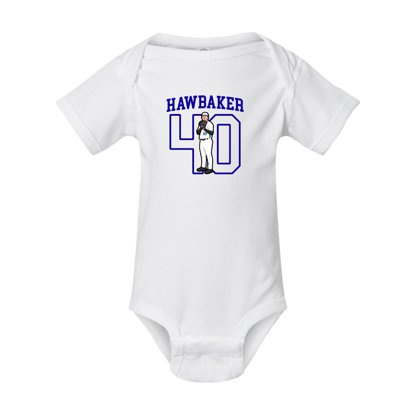Baby Onesie — Shirsey in White