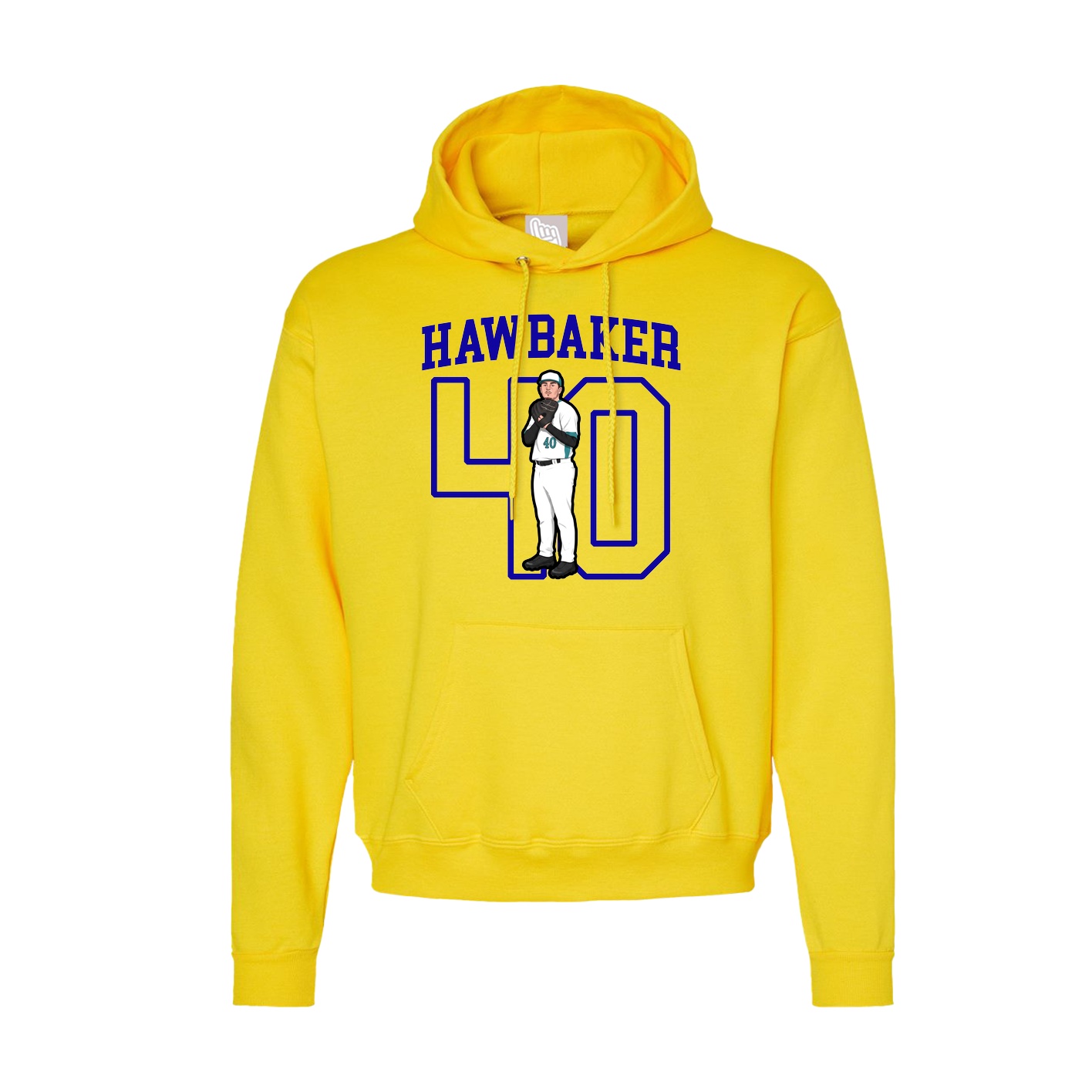 Hoodie — Shirsey in Yellow