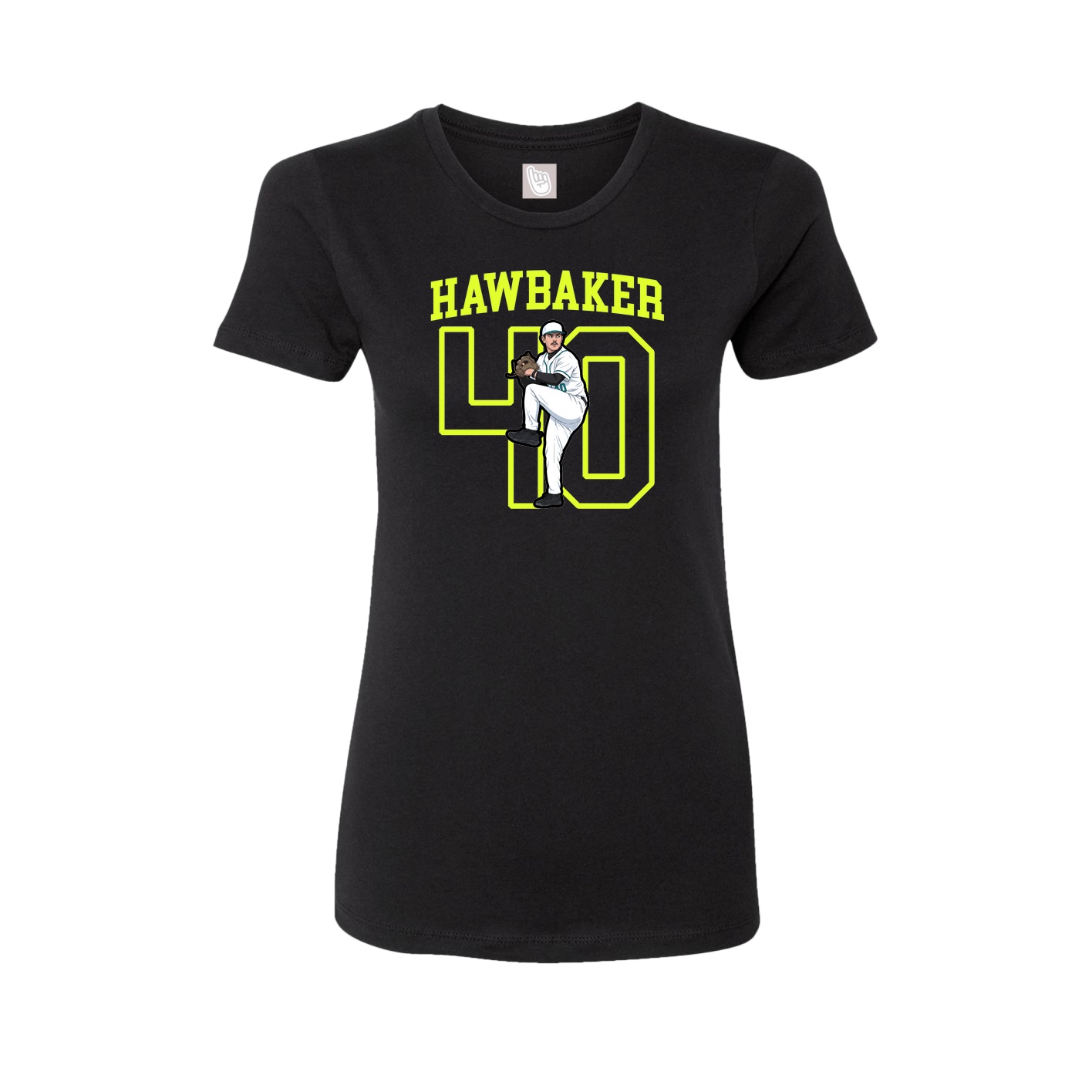 Fitted Women's Tee — Shirsey in Black