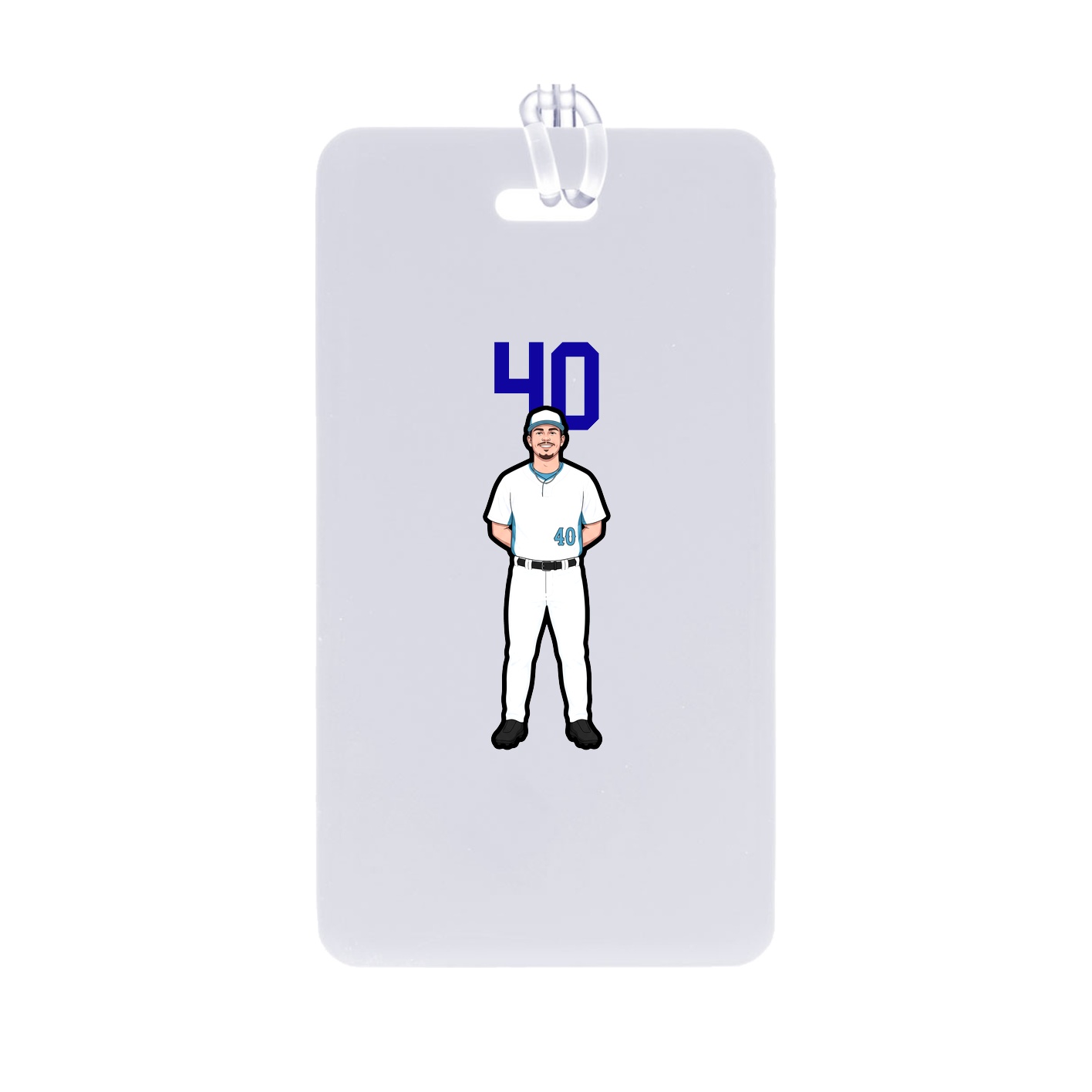 Bag Tag — Number Top in Classic