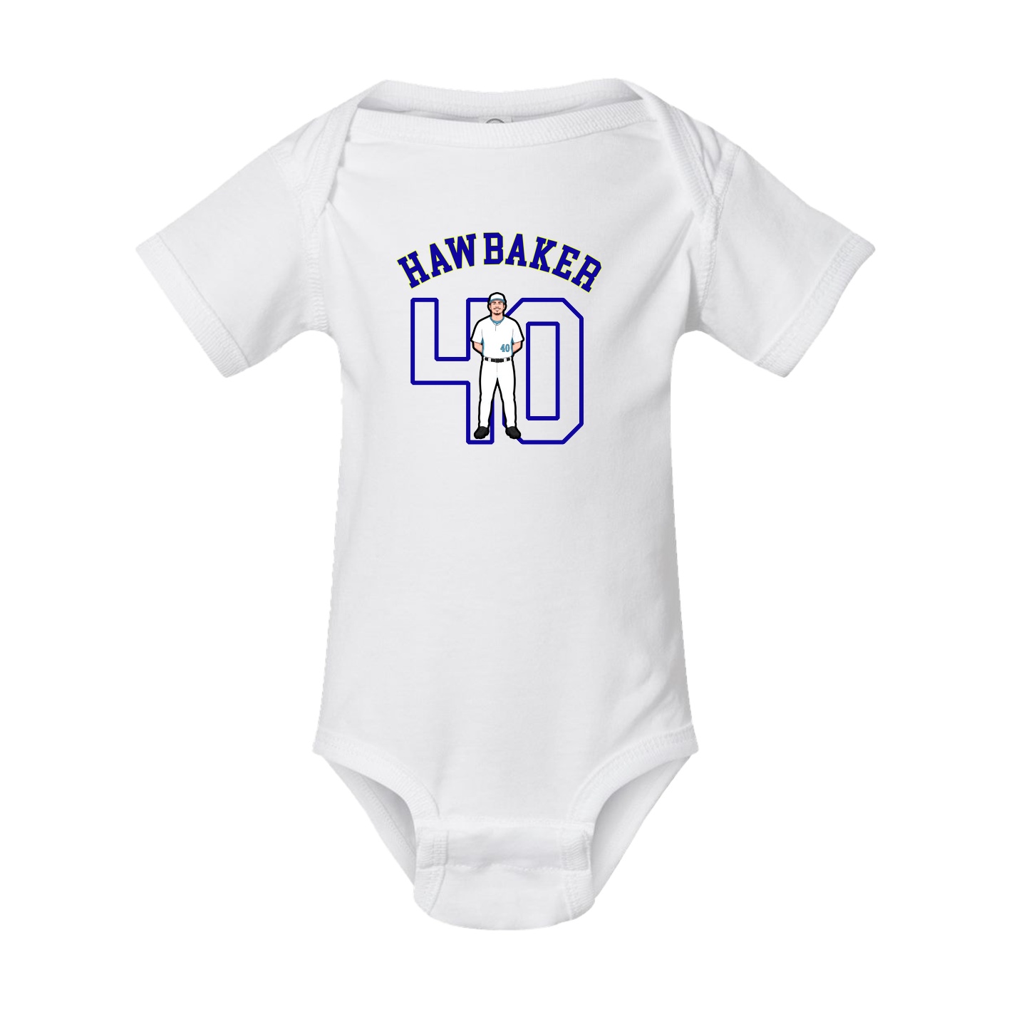 Baby Onesie — Shirsey Arch in White