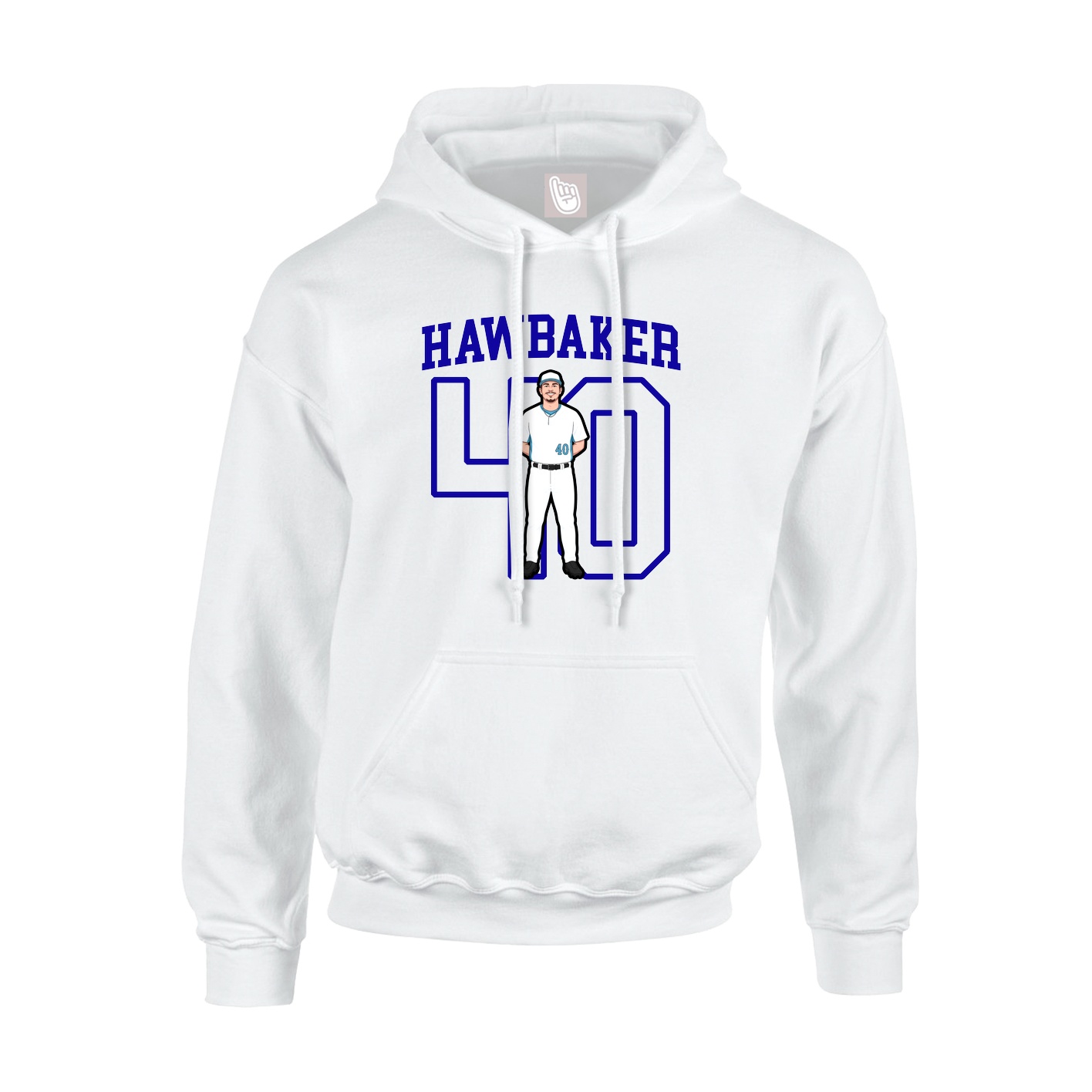 Hoodie — Shirsey in White