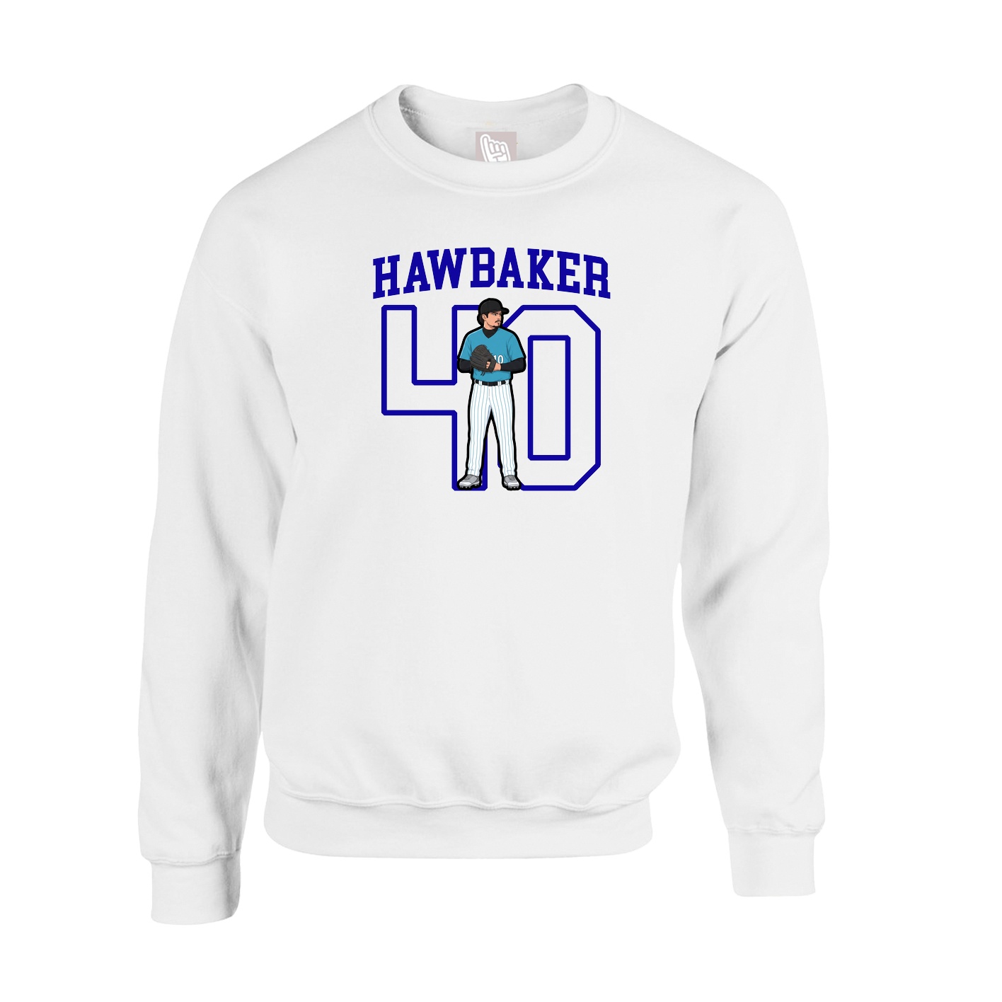 Fleece Crew — Shirsey in White