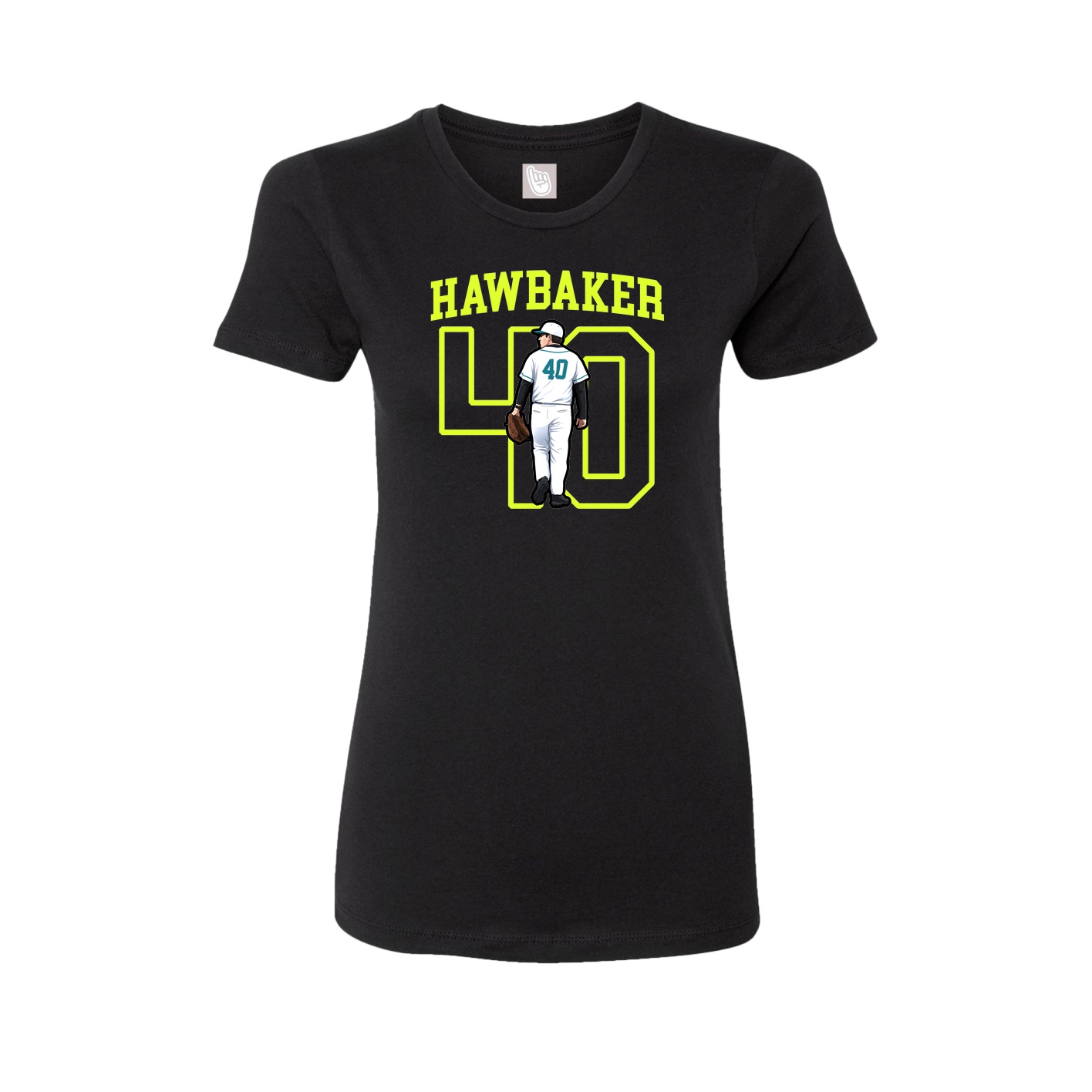 Fitted Women's Tee — Shirsey in Black