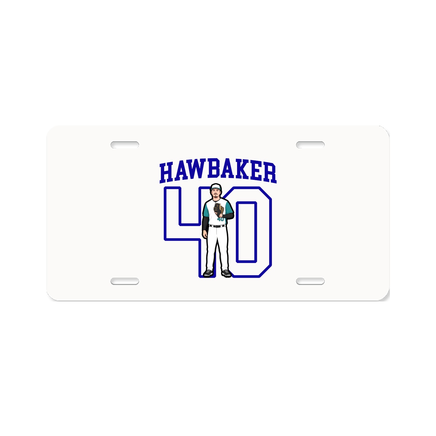 Aluminum License Plate