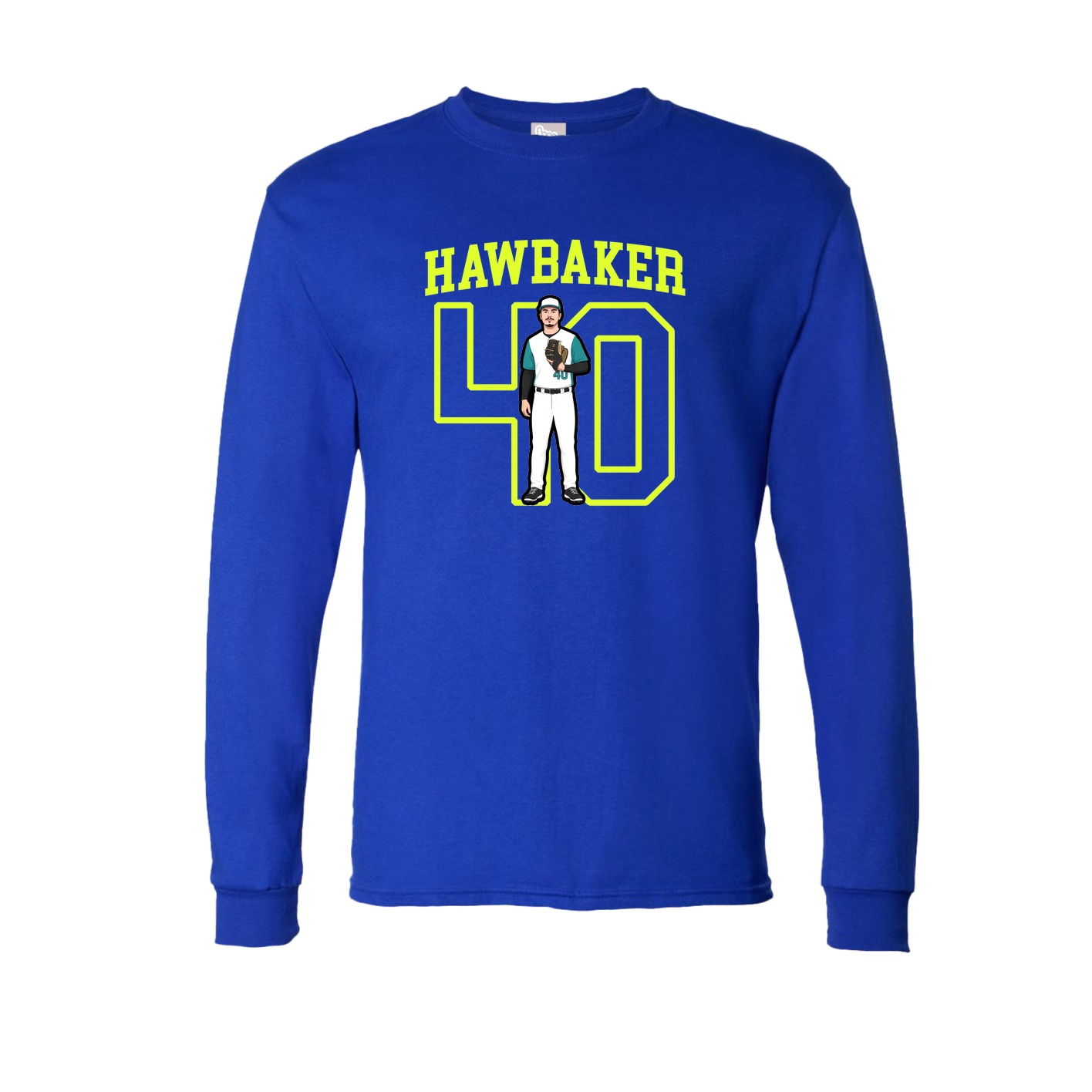 Long Sleeve Tee — Shirsey in Royal