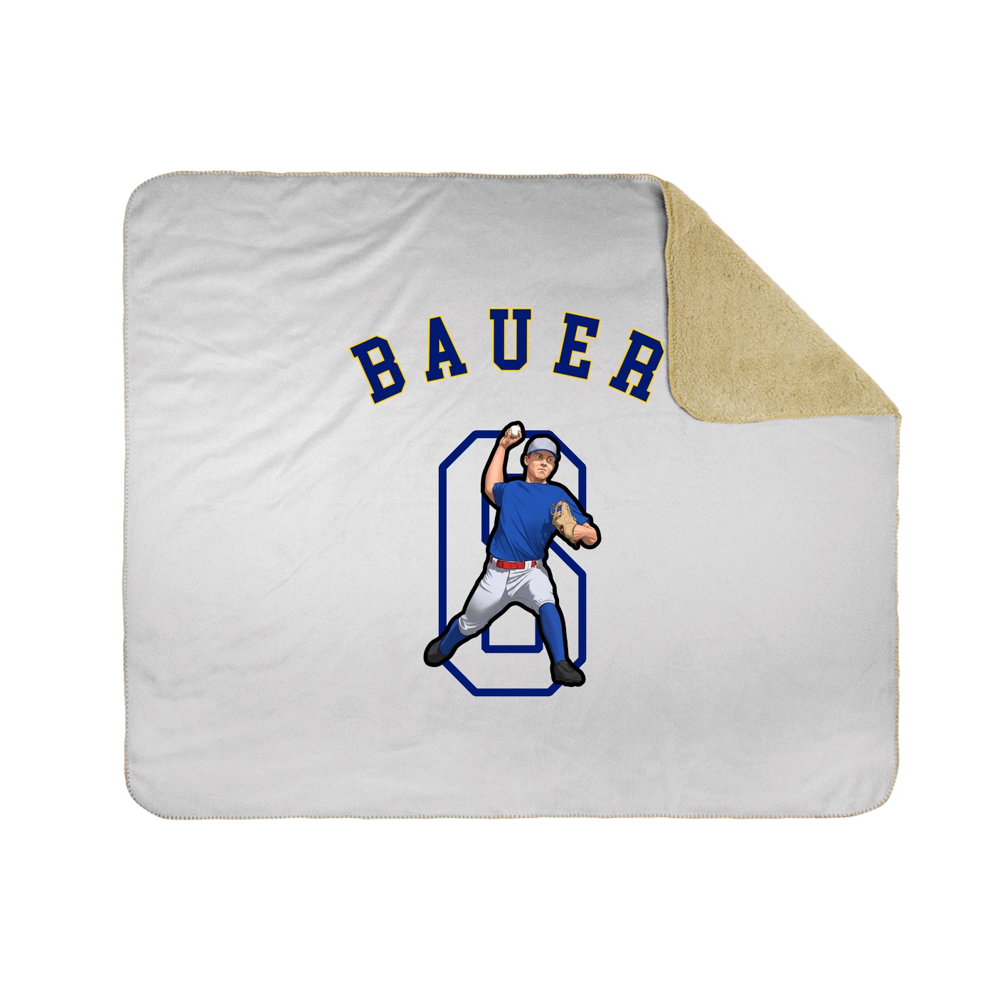 Throw Blanket — Shirsey Arch in White
