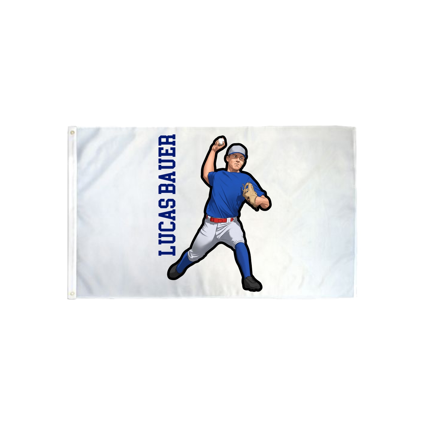 3x5 Flag — Name Vertical in Classic