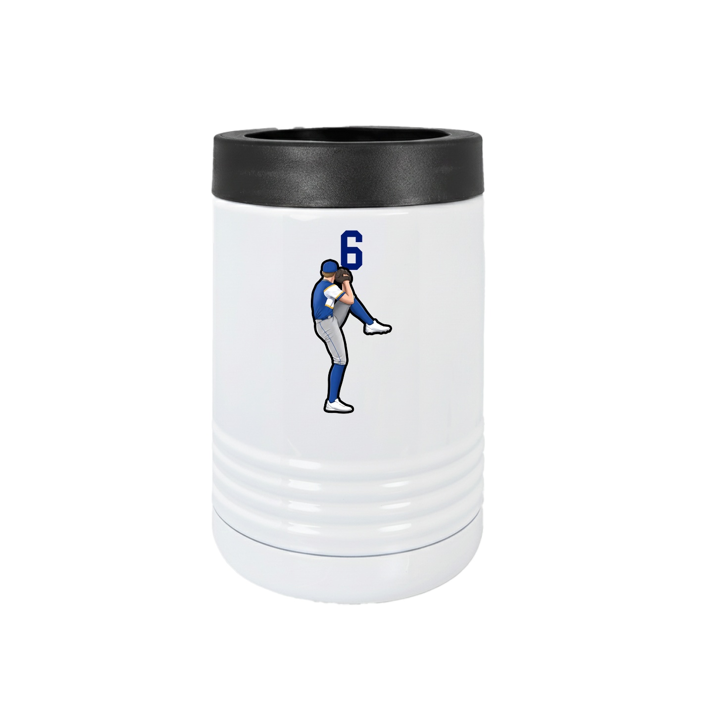 Beverage Holder — Number Top in White