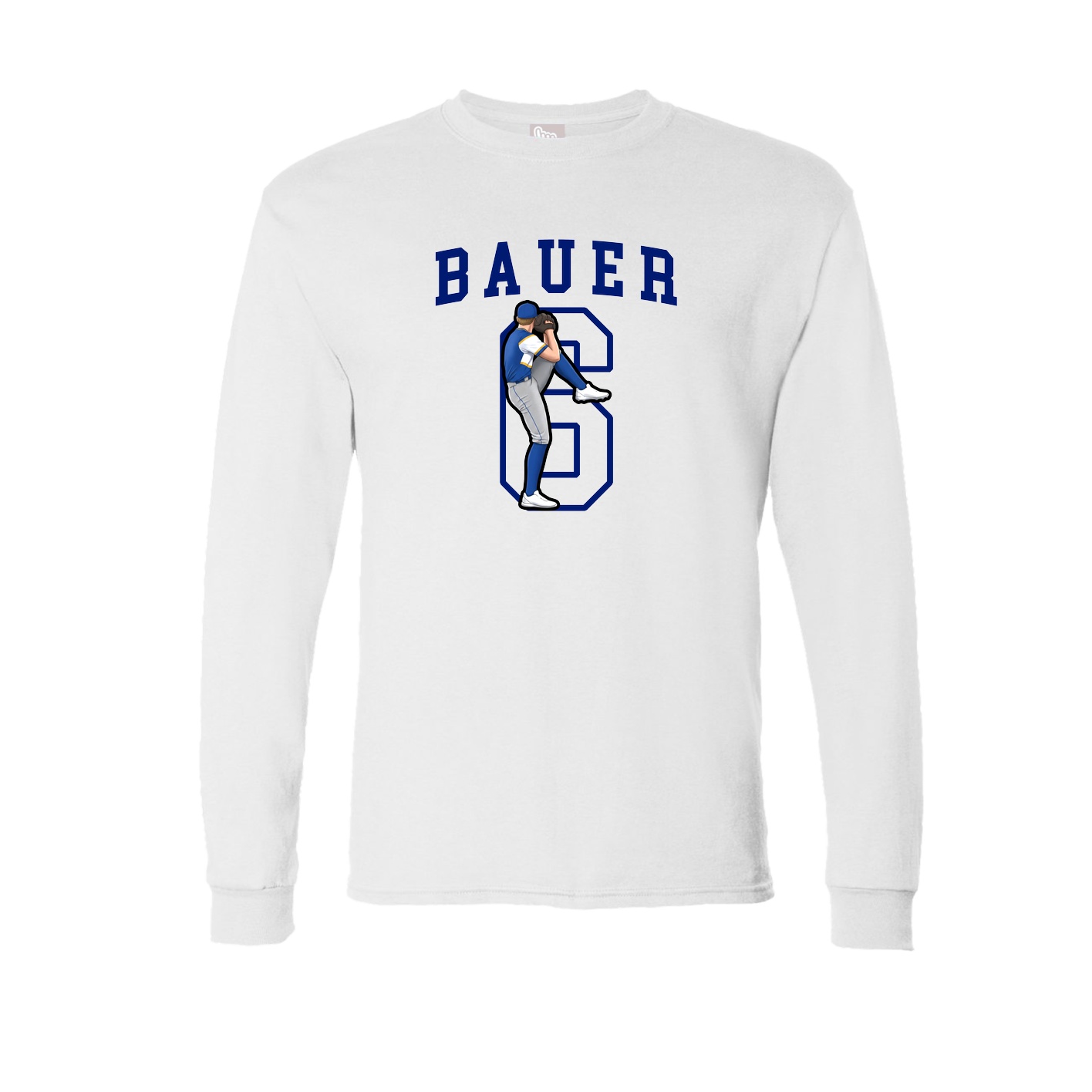 Long Sleeve Tee — Shirsey in White