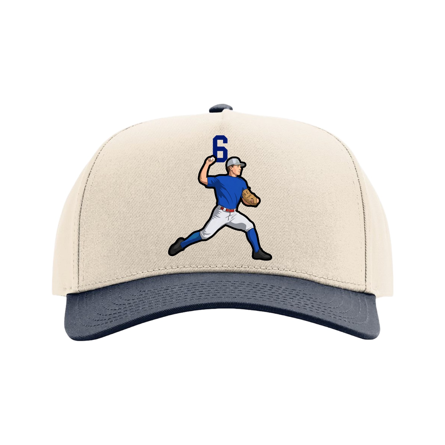 Full Fabric Five-Panel Champ Cap