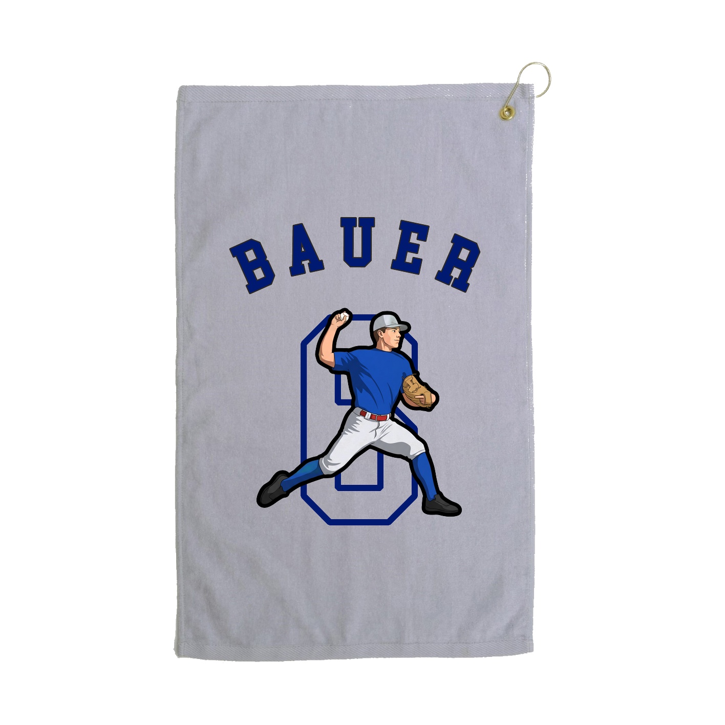 Golf Towel — Shirsey Arch in Grey