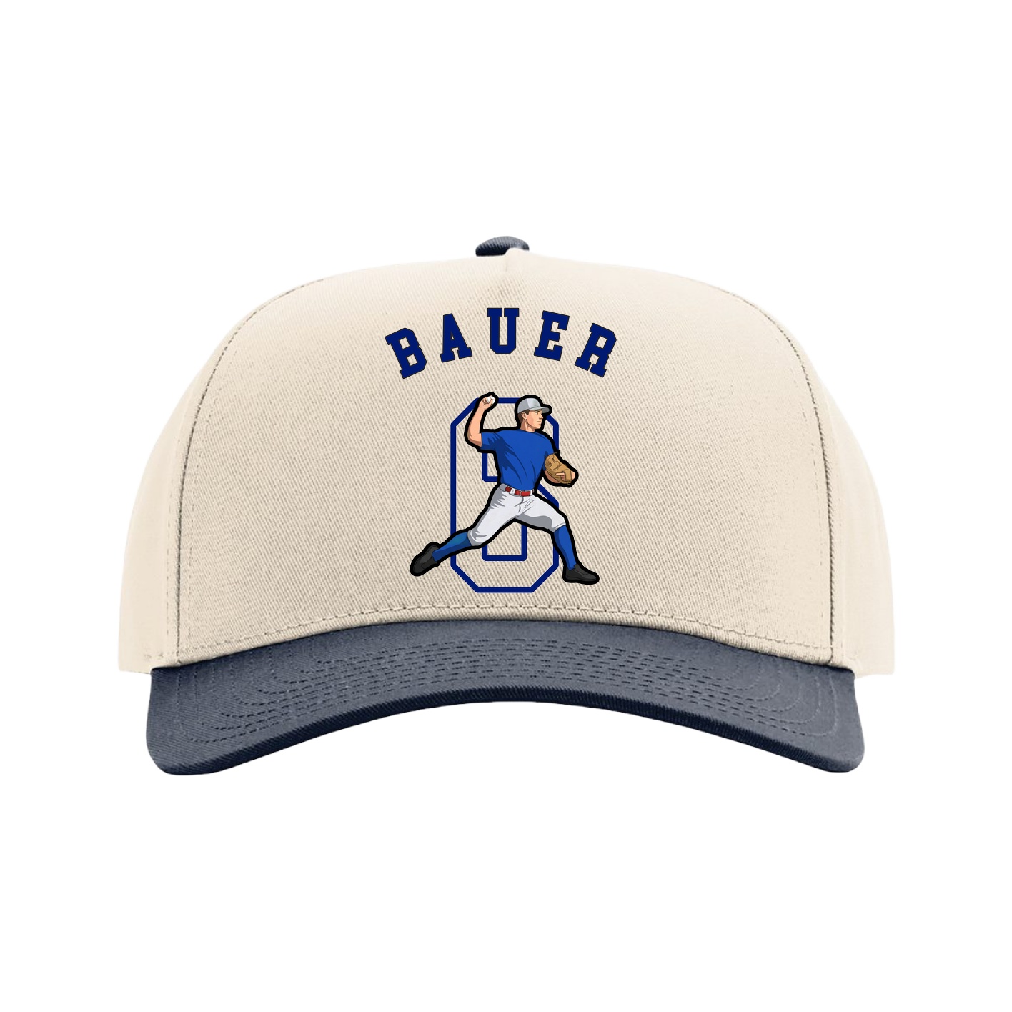 Full Fabric Five-Panel Champ Cap