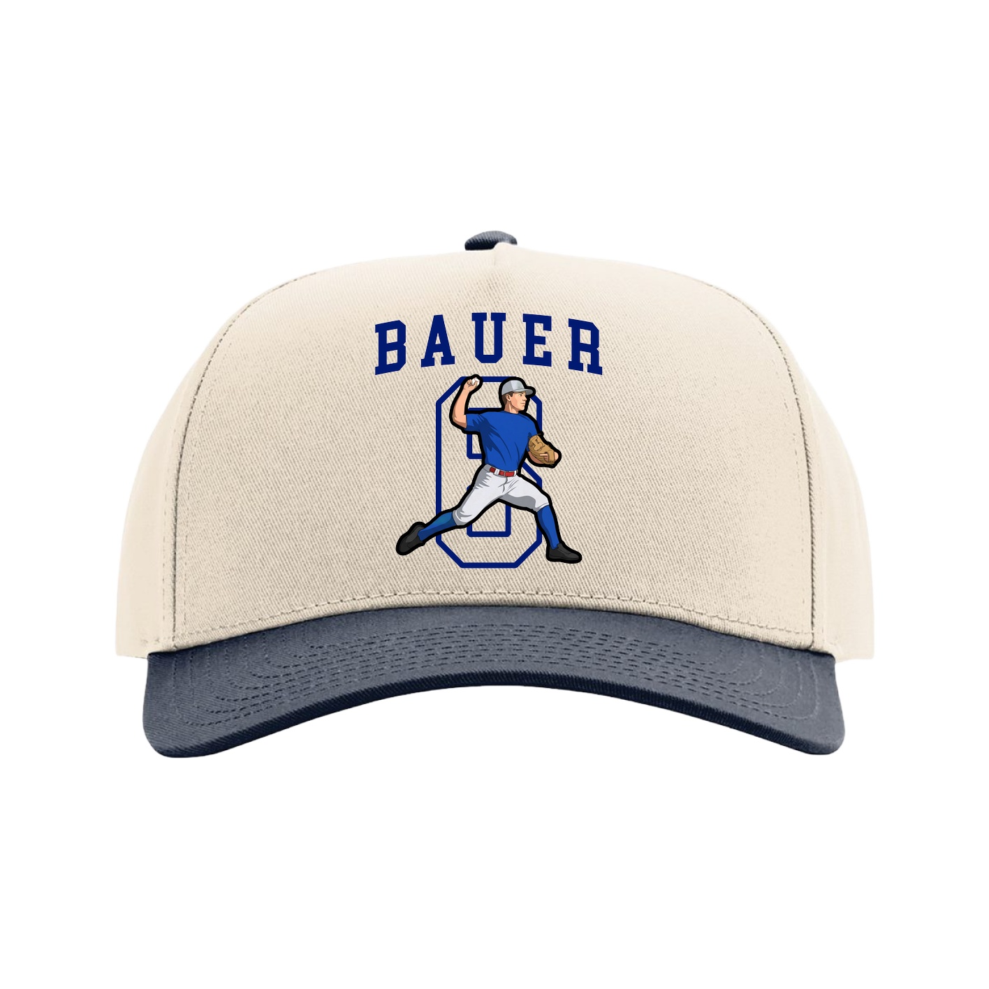Full Fabric Five-Panel Champ Cap