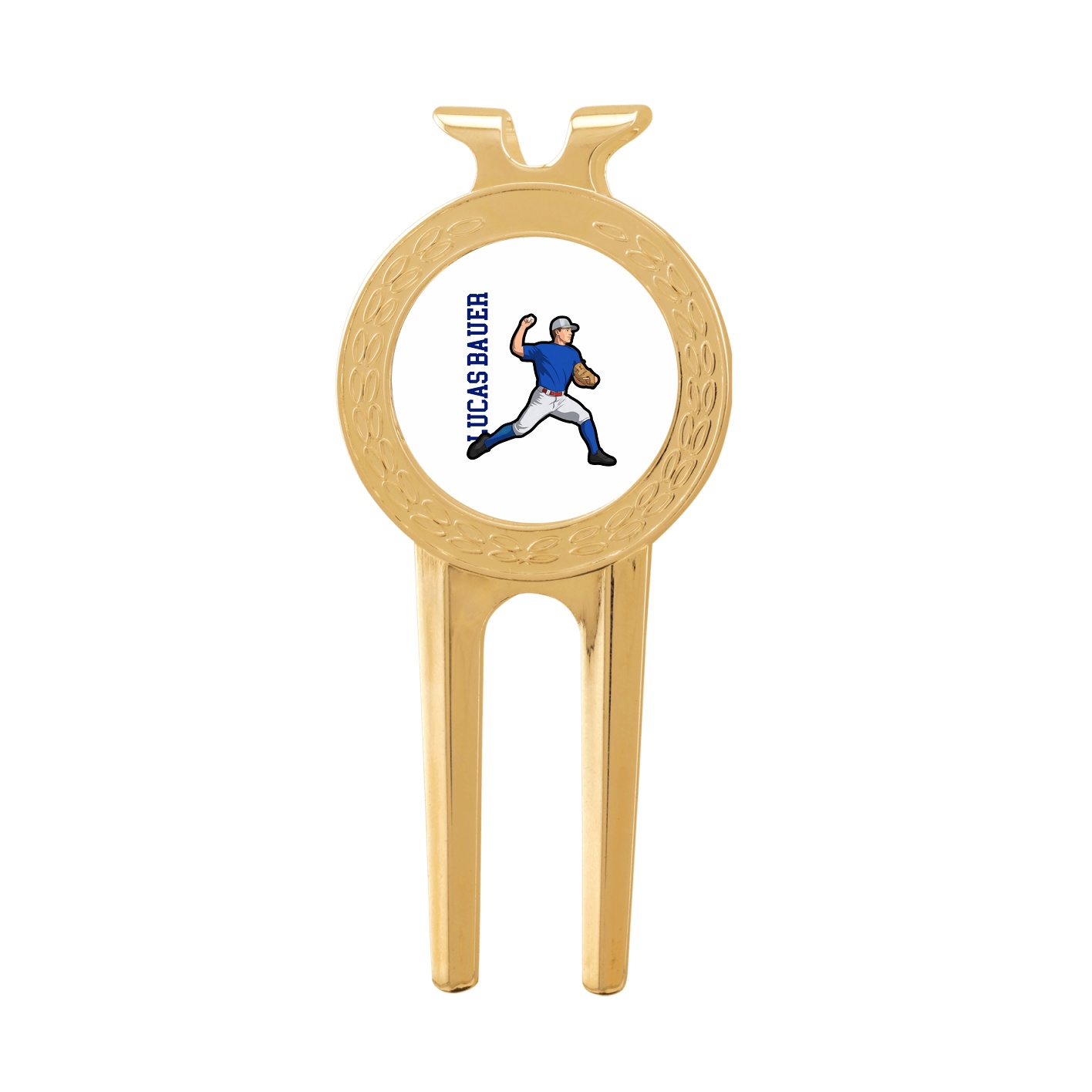 Divot Tool with Ball Marker — Name Vertical in Classic